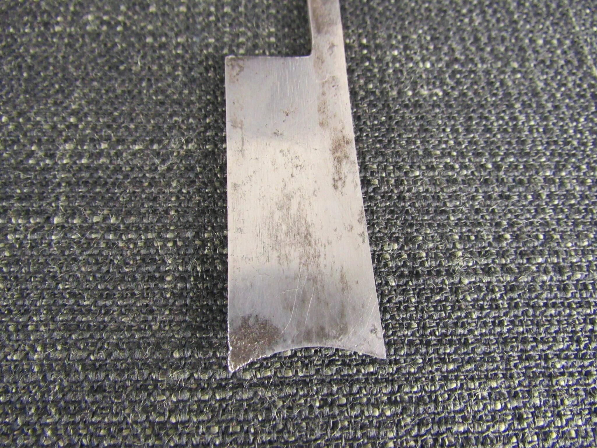 No 12 Hollow Moulding Plane - Overstamped W MARPLES