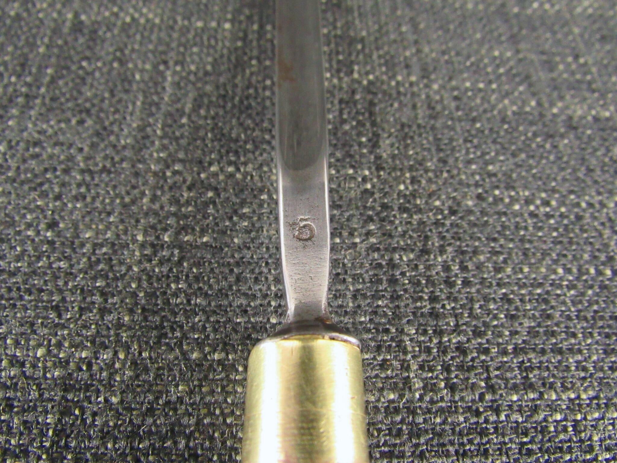 MARPLES No.5 Straight Carving Gouge - 3/8 inch