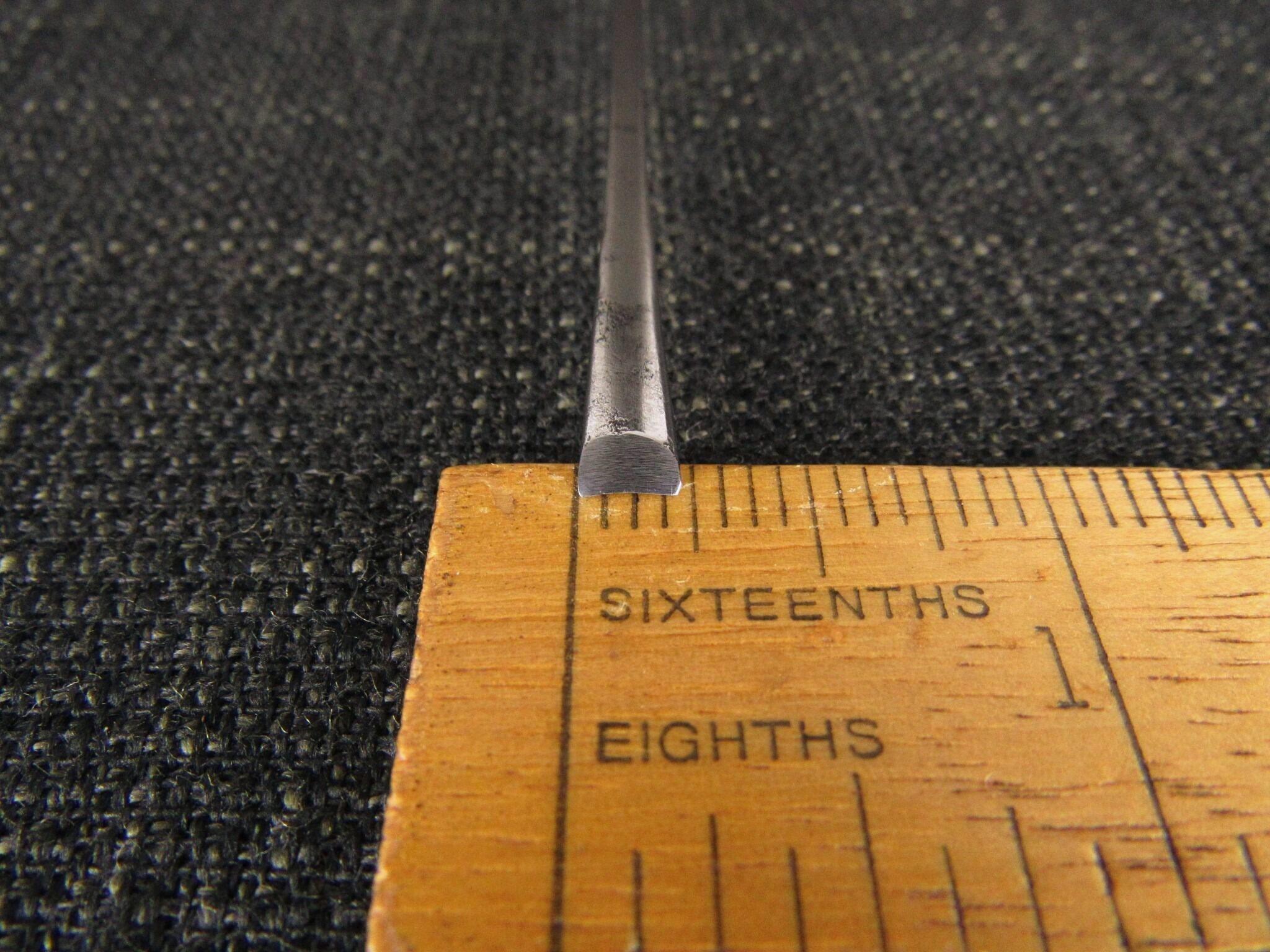 TIRANTI Fishtail Carving Gouge - 7/32 inch