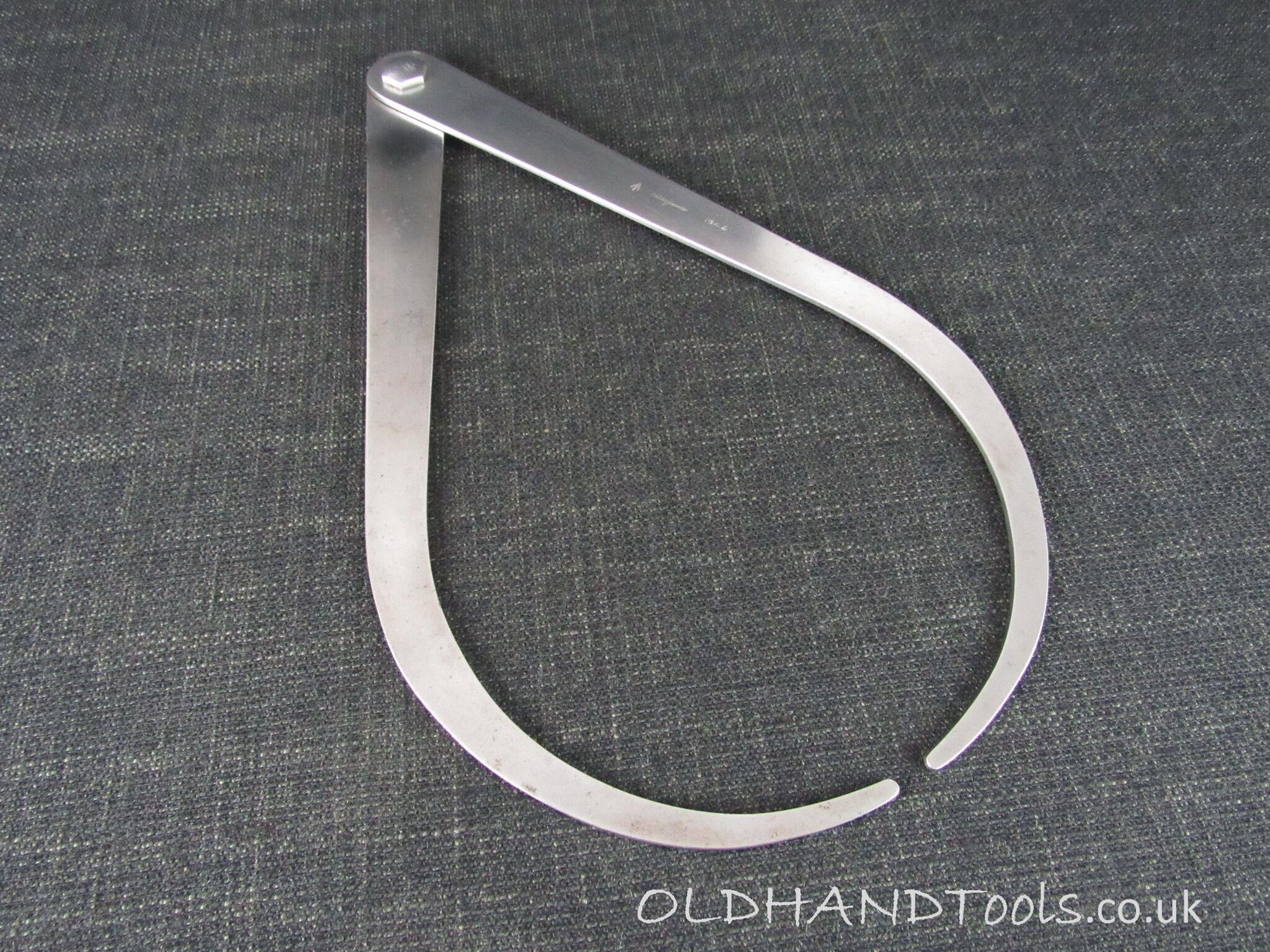BUCK & HICKMAN 12 inch Firm Joint Callipers with Broad Arrow mark