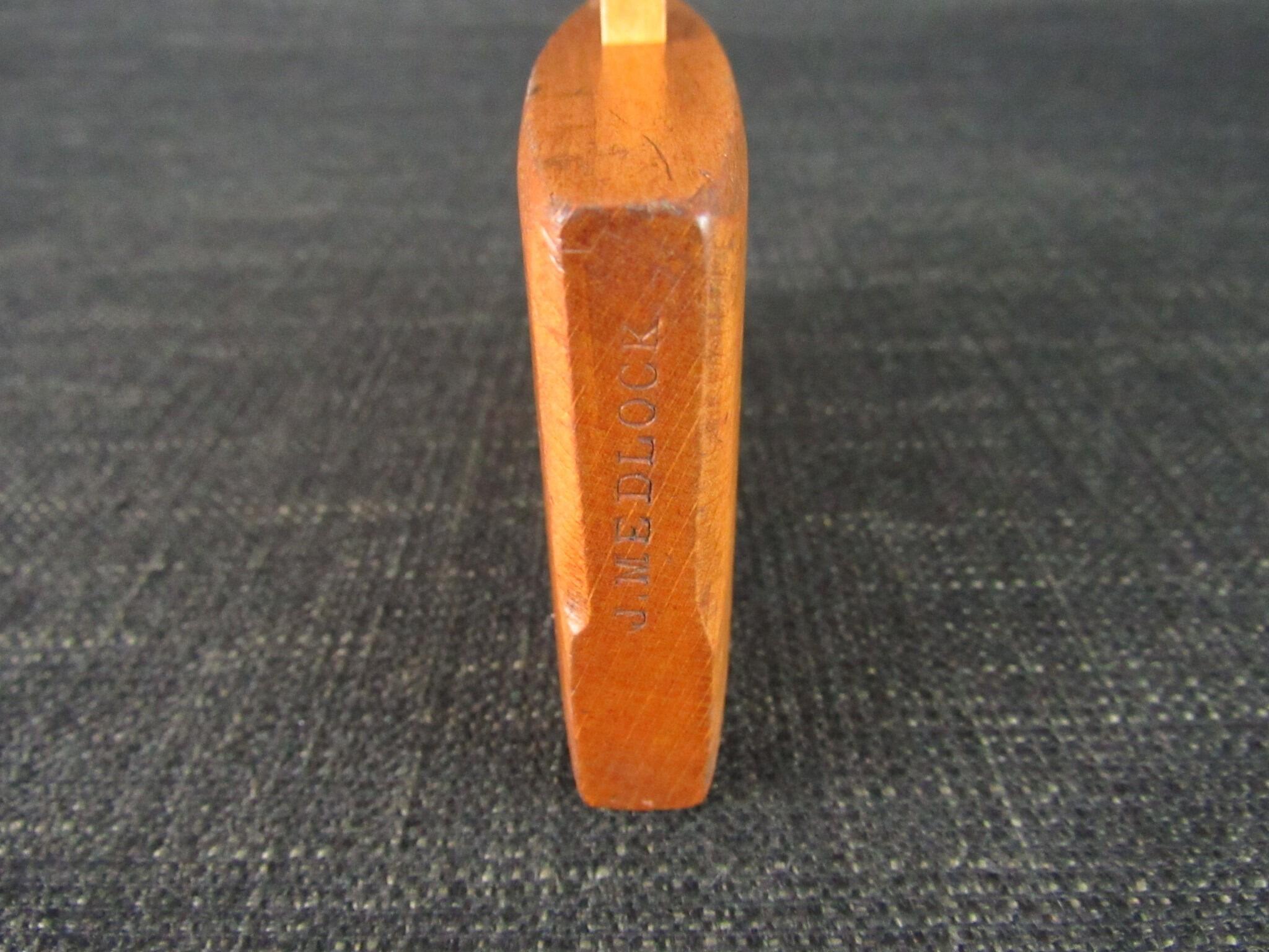 Wooden Thumb Plane with Boxwood Wedge