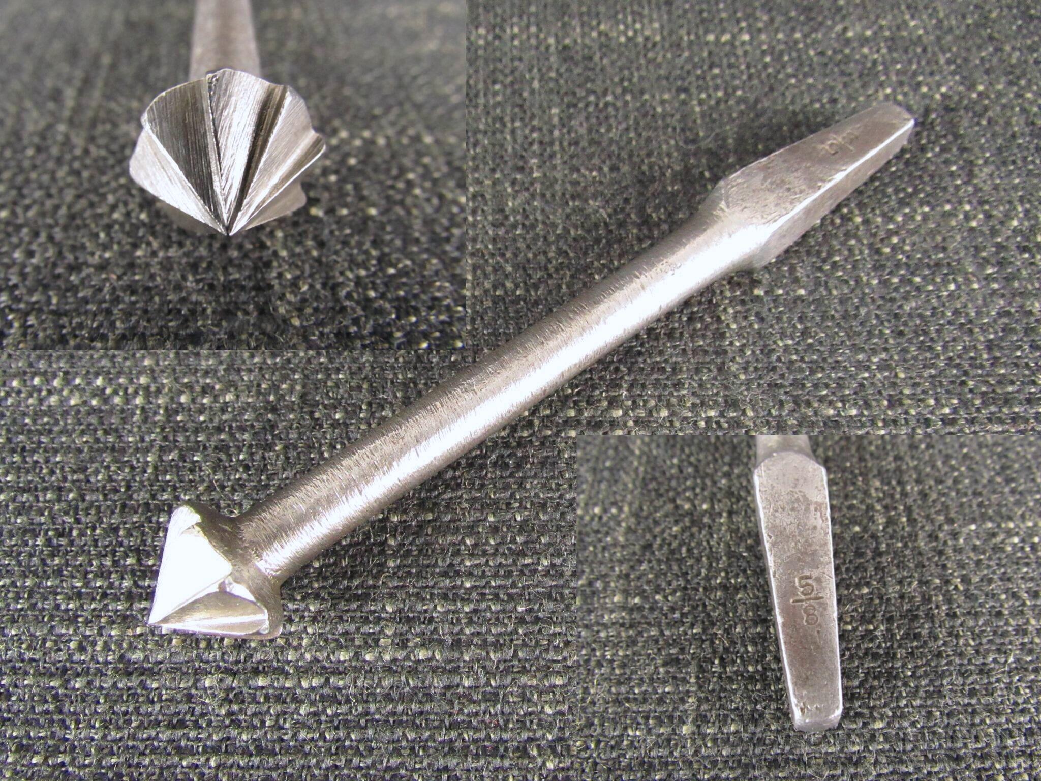 5/8" Rose Countersink Bit with Round Shank