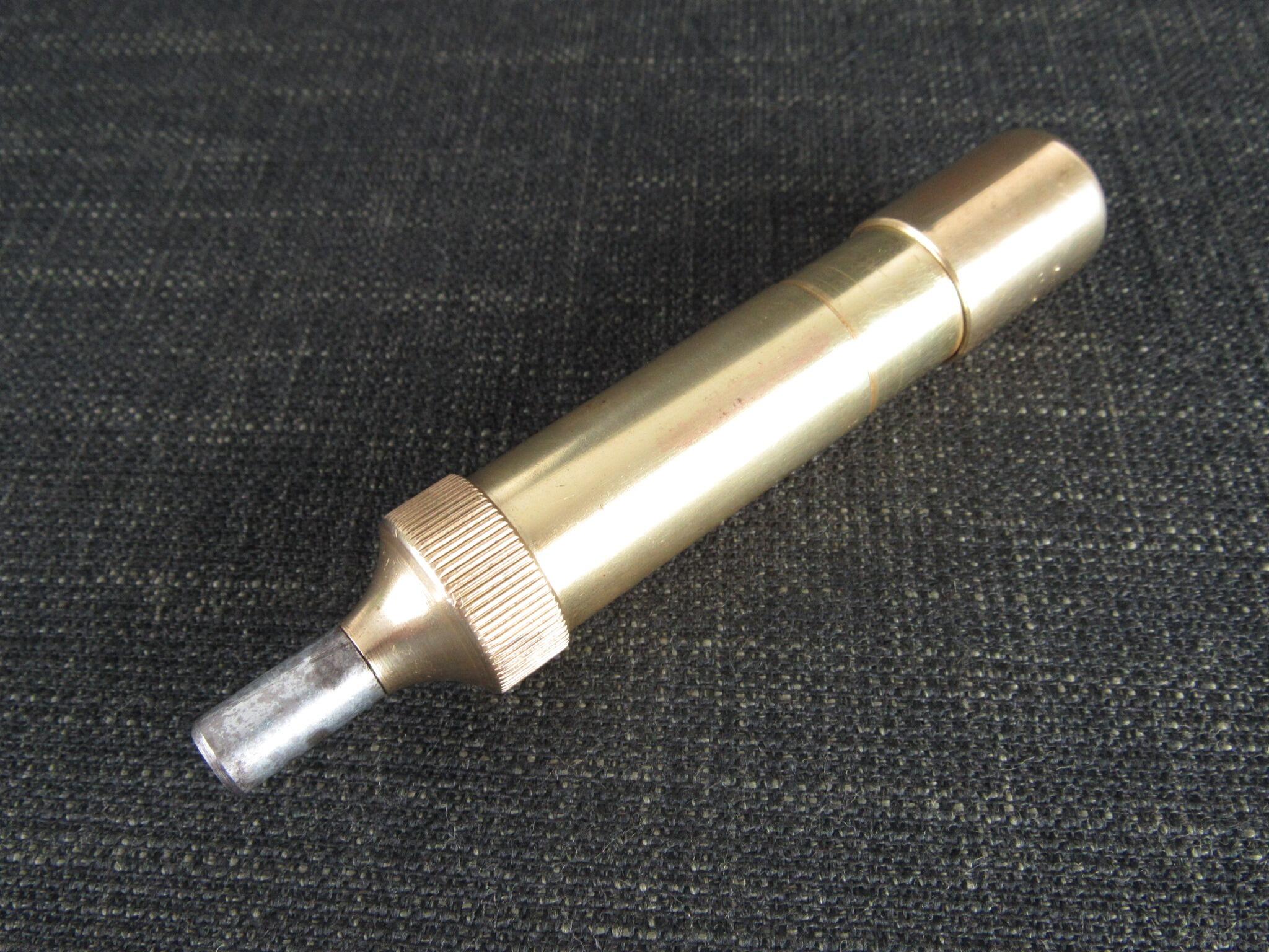 Vintage Brass TECALEMIT Grease Gun