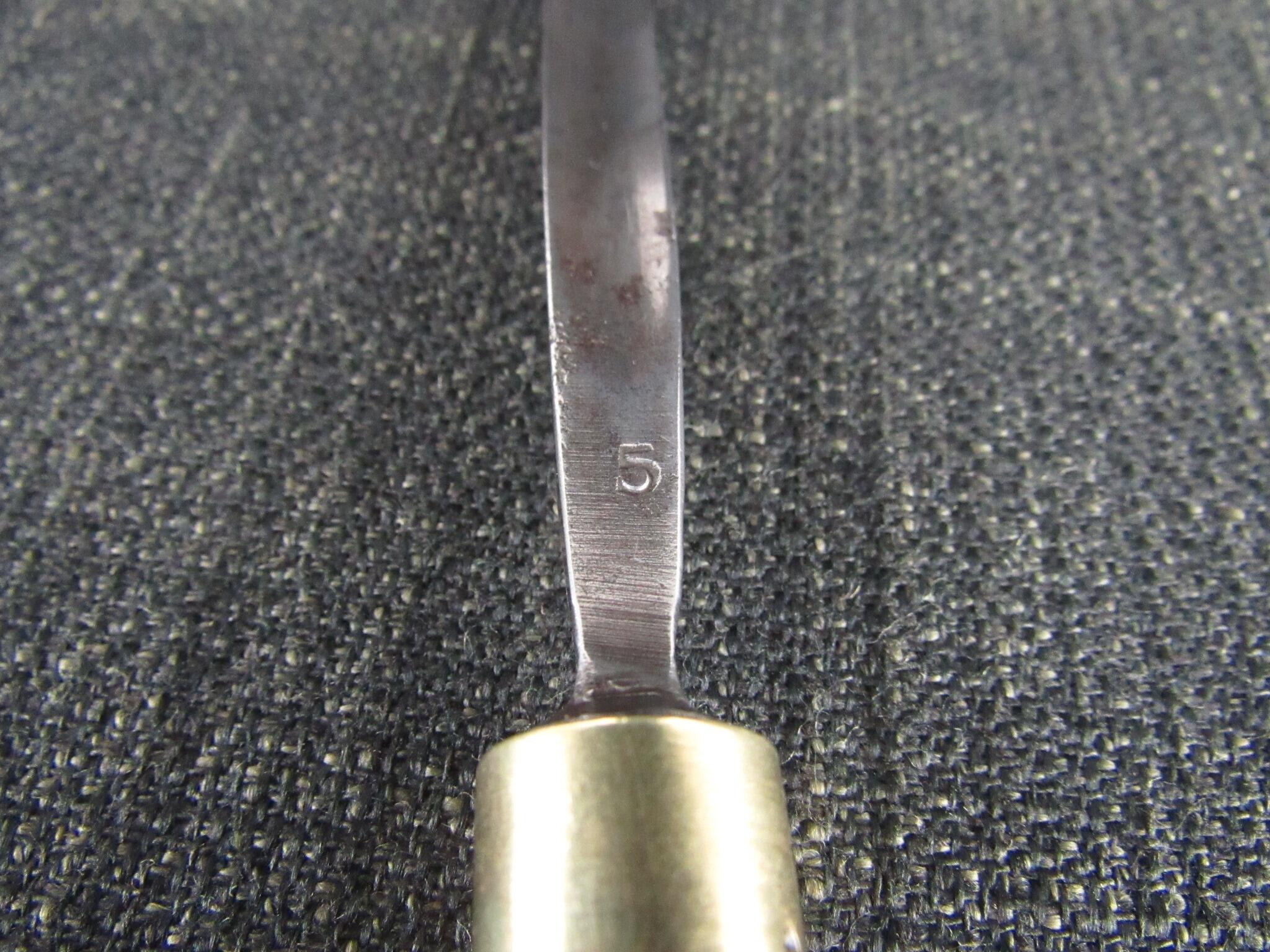 MARPLES 3/8 inch No.5 Carving Gouge