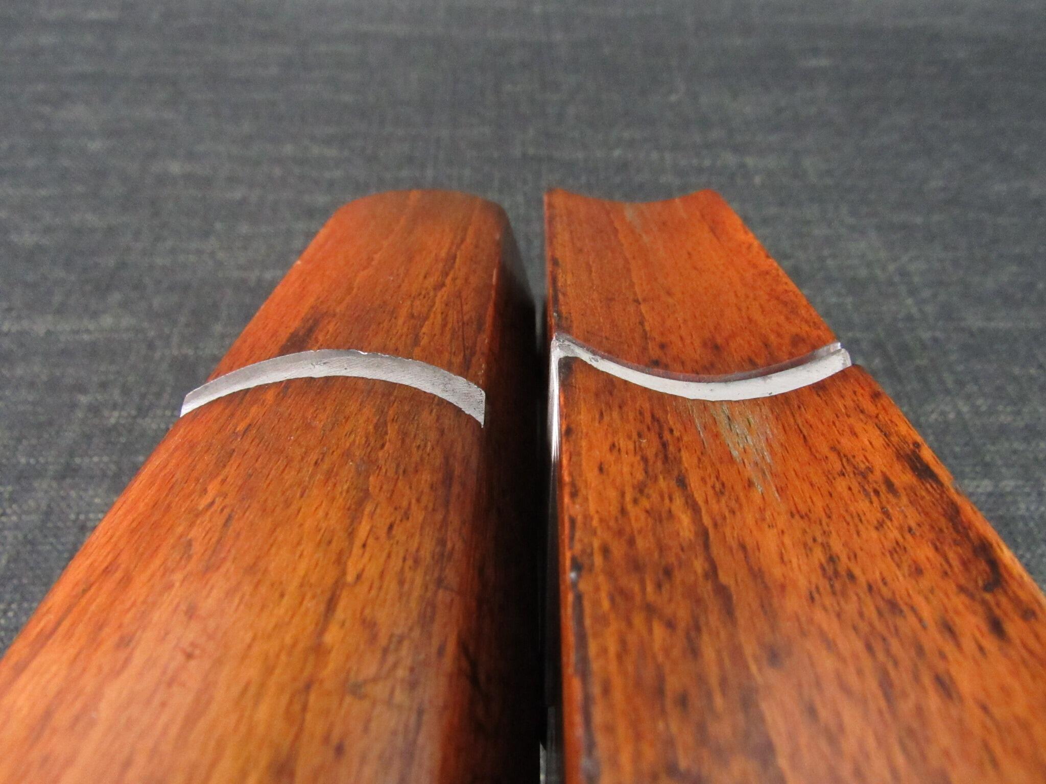 No 18 Hollow & Round Moulding Planes - Irons by DREW
