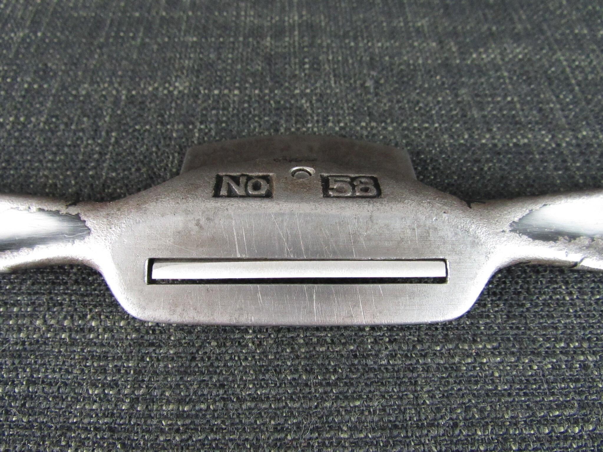 American STANLEY 58 Spokeshave - Flat Faced