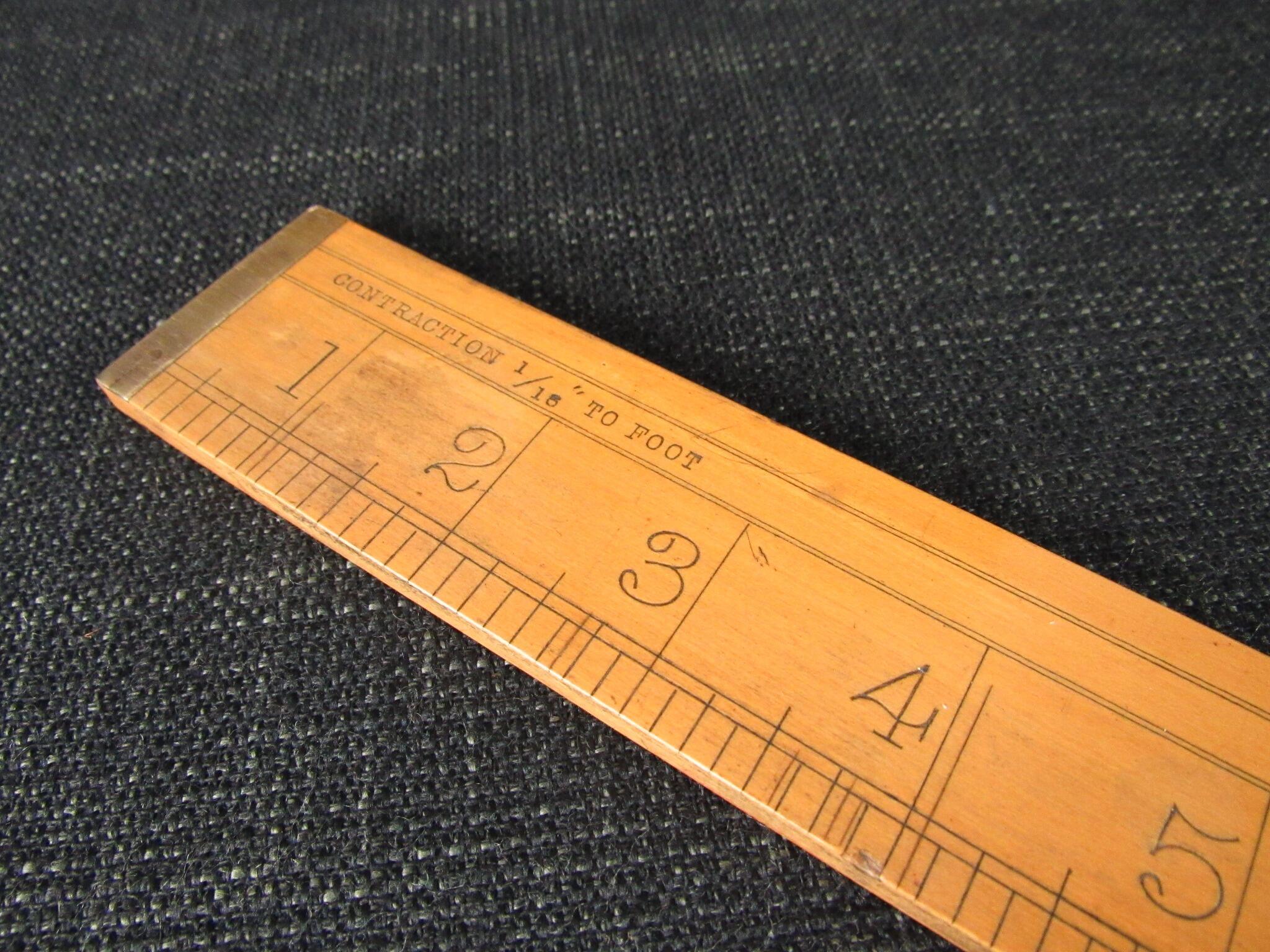 RABONE Boxwood Contraction Rule