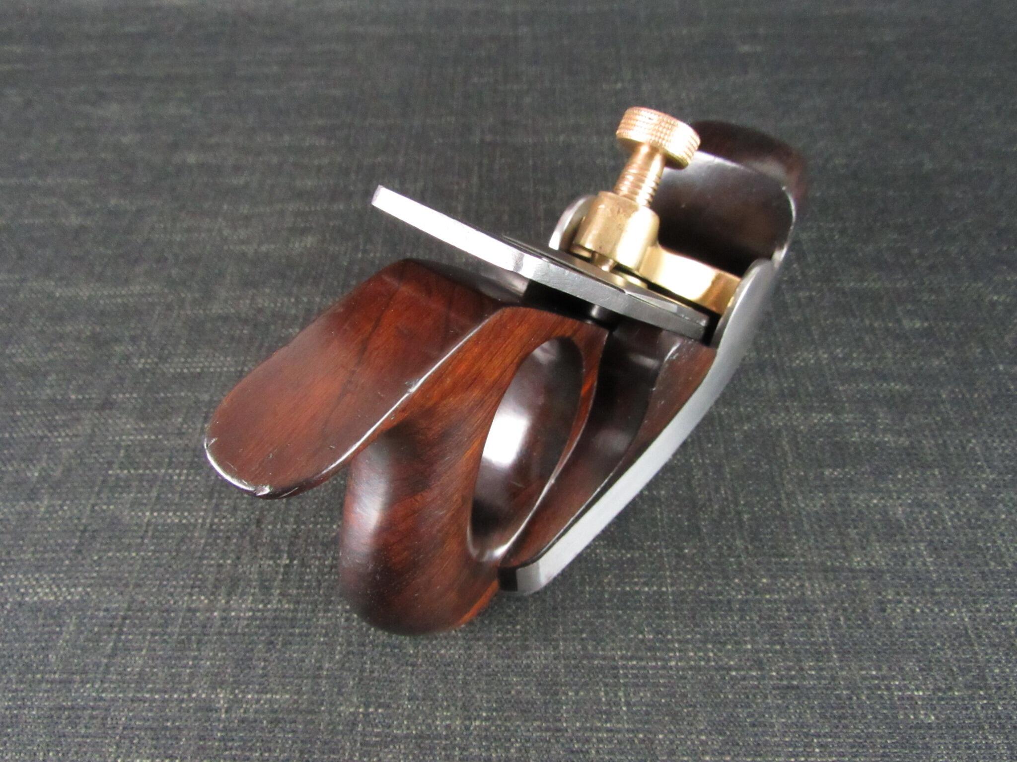 MATHIESON Dovetailed Infill Smoothing Plane with Closed Handle - Made by NORRIS