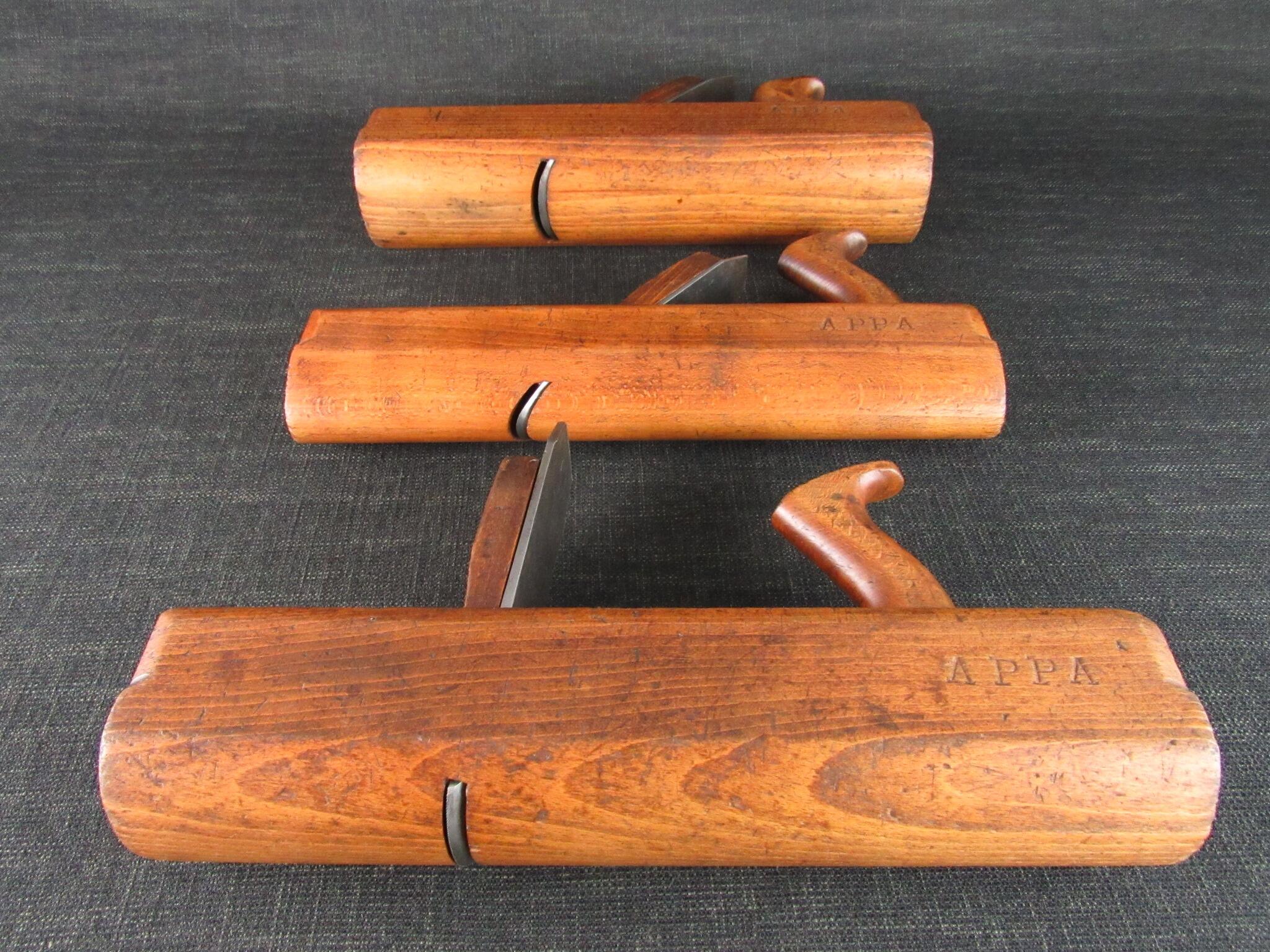 Rare Set of 3 SORBY Gutter Planes