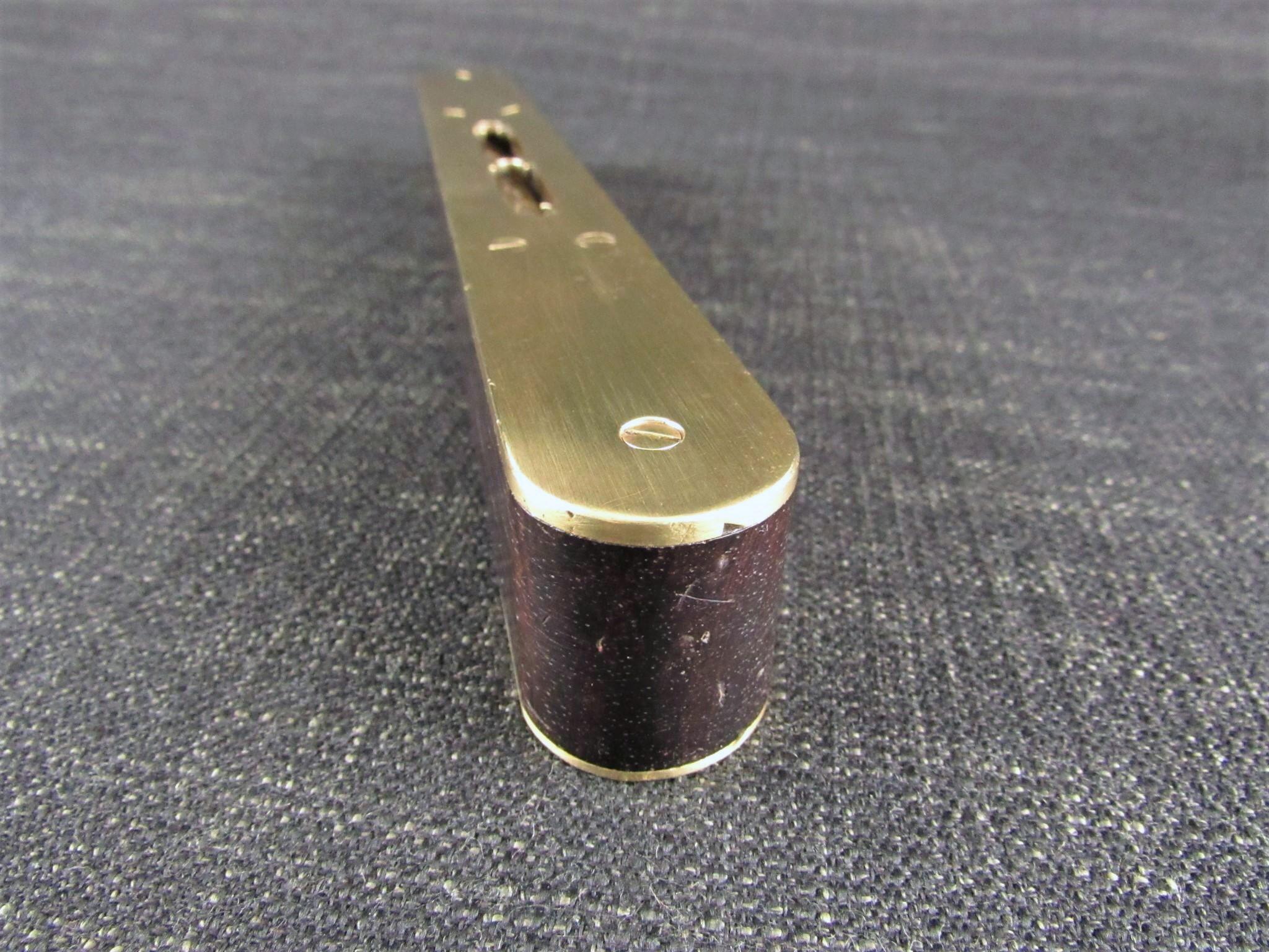 Brass Plated Rosewood Spirit Level