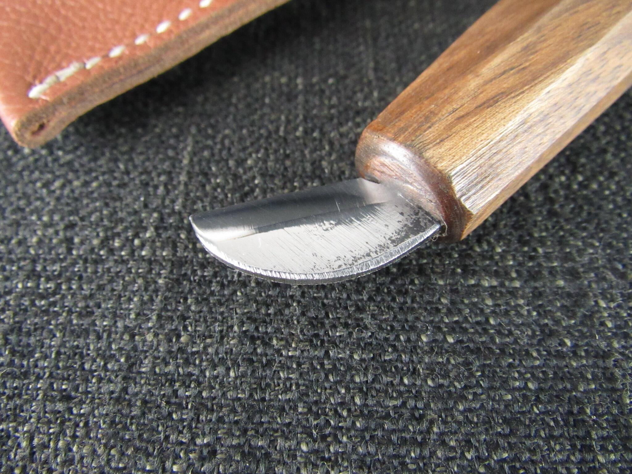 GARY HACKETT Cranked Chip Carving Knife