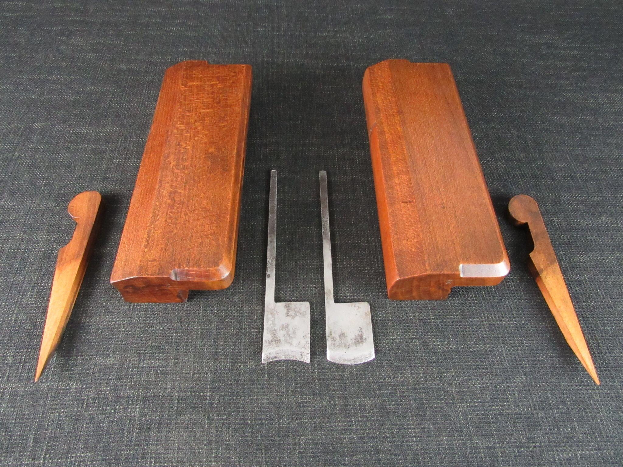 Pair of JOHN GREEN No 16 Hollow & Round Moulding Planes