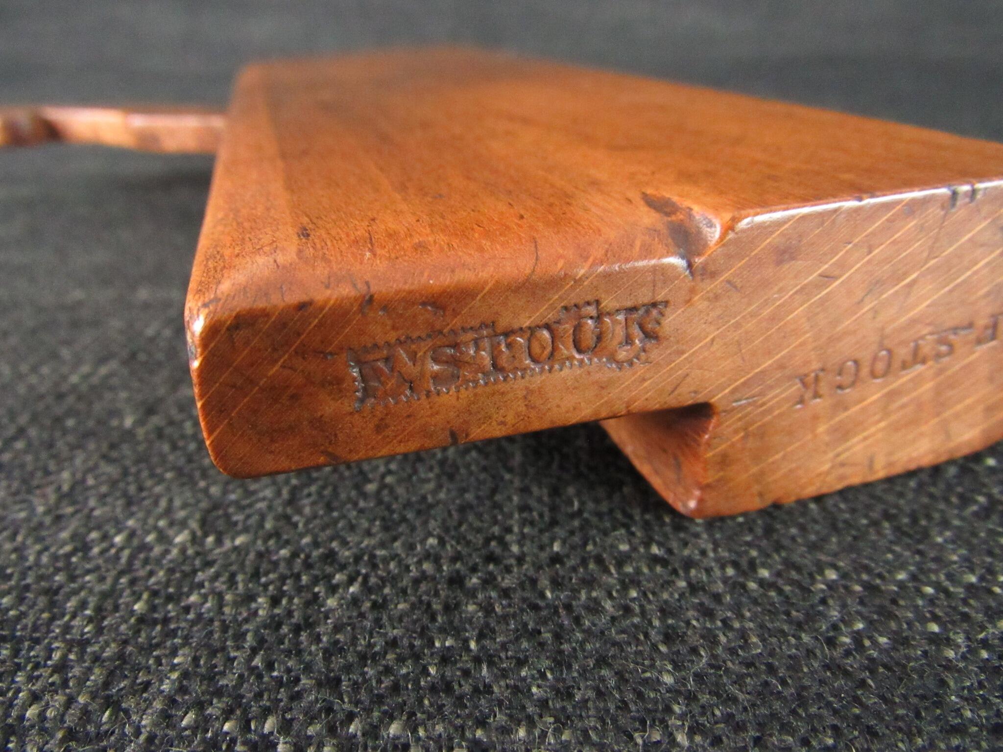 Moulding Plane marked W SAXBY