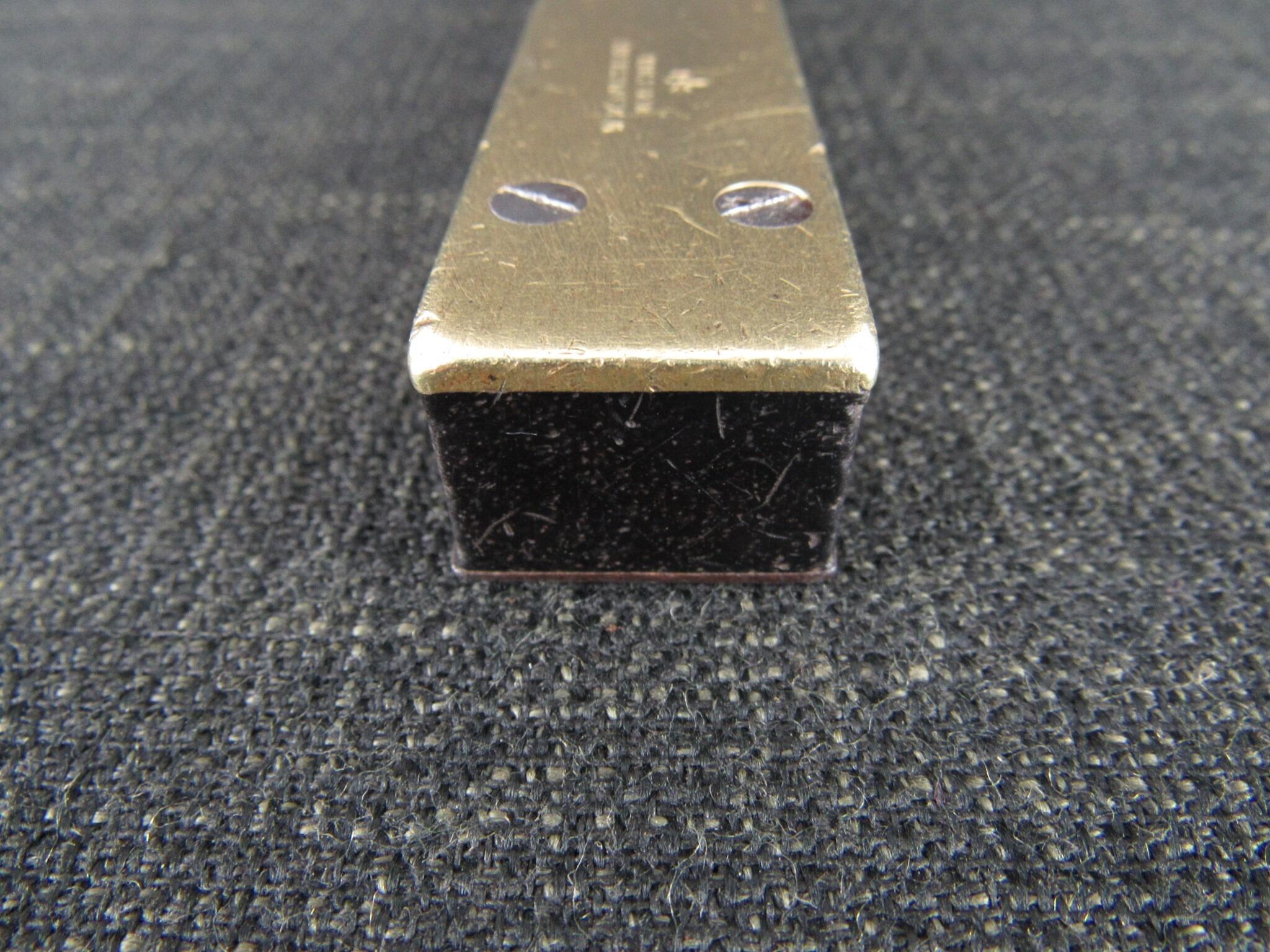 Unusual MARPLES 8 inch Rosewood Level with Steel Sole