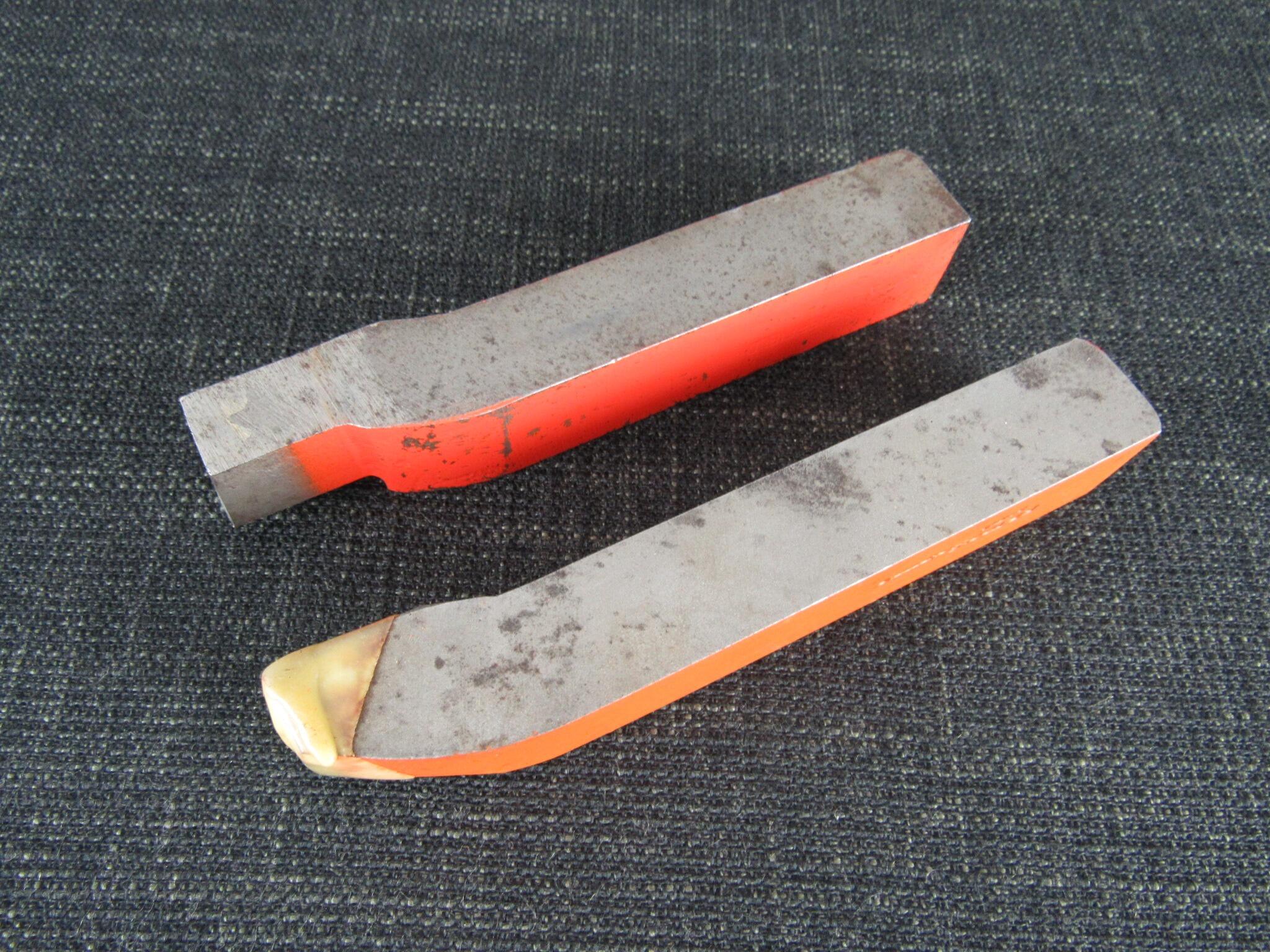 2 Lathe TA5 Cranked Turning Tool Bits - SPEEDICUT MITIA