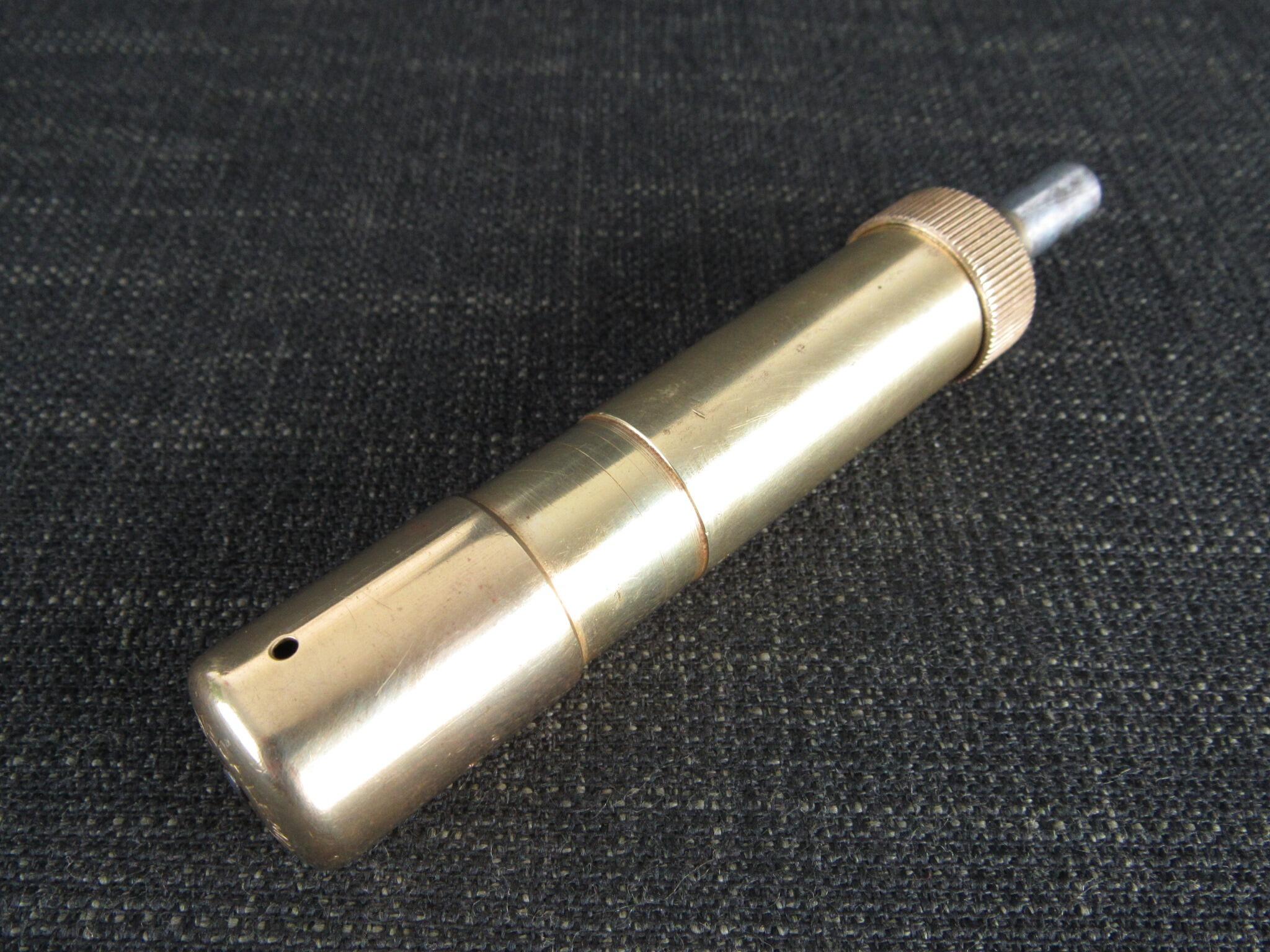 Vintage Brass TECALEMIT Grease Gun