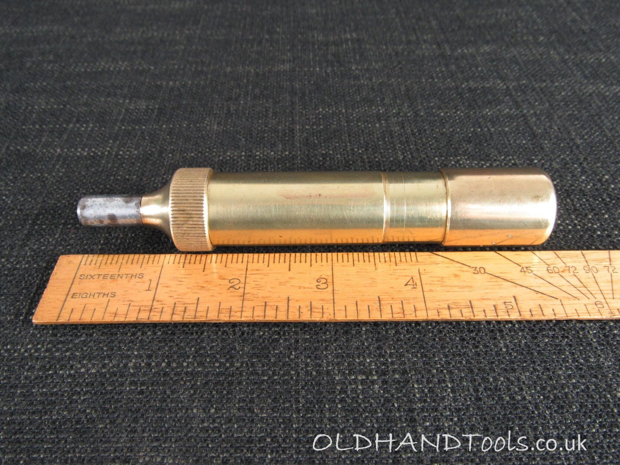 Vintage Brass TECALEMIT Grease Gun