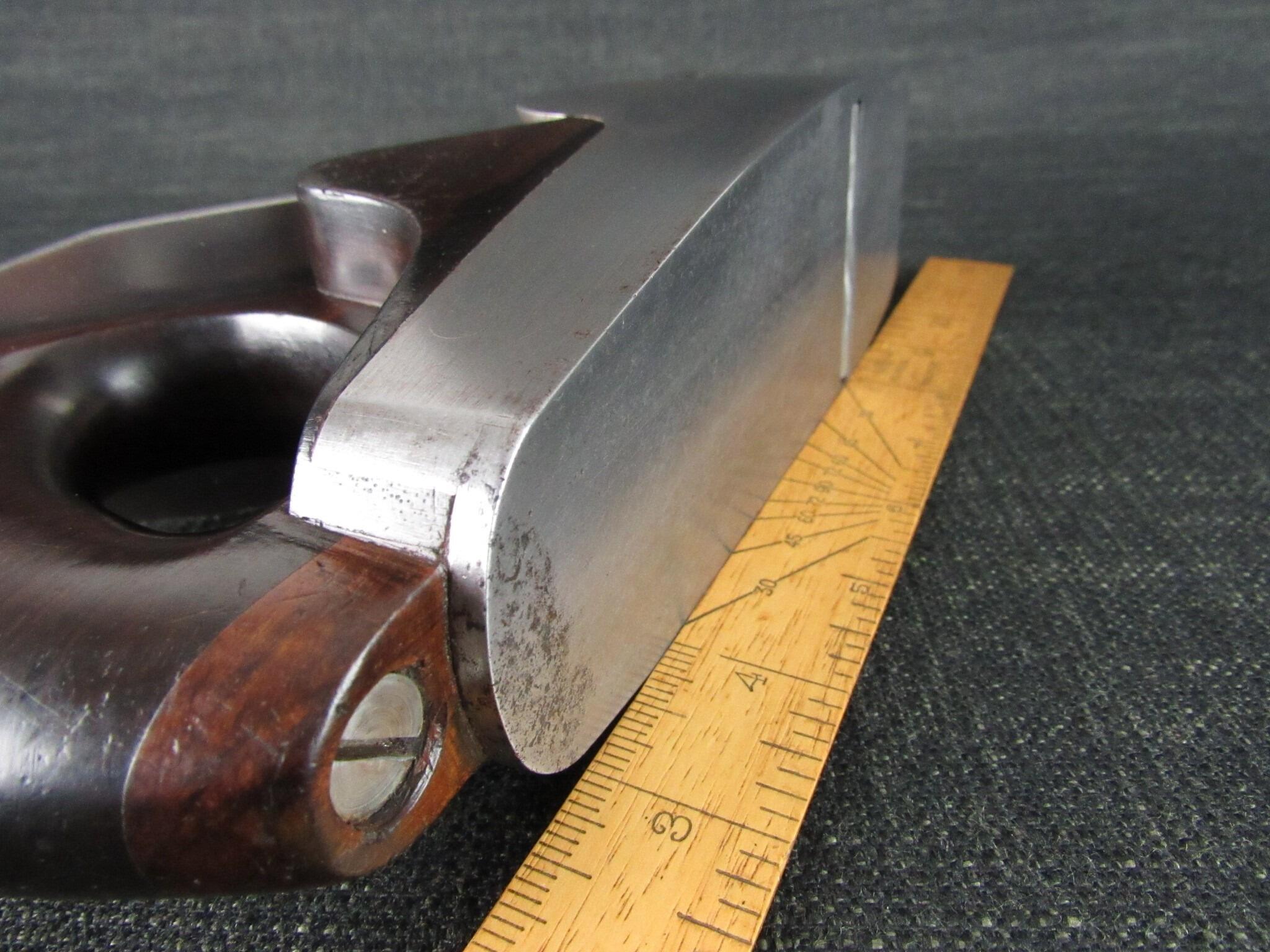 MATHIESON Dovetailed Infill Smoothing Plane with Closed Handle - Made by NORRIS