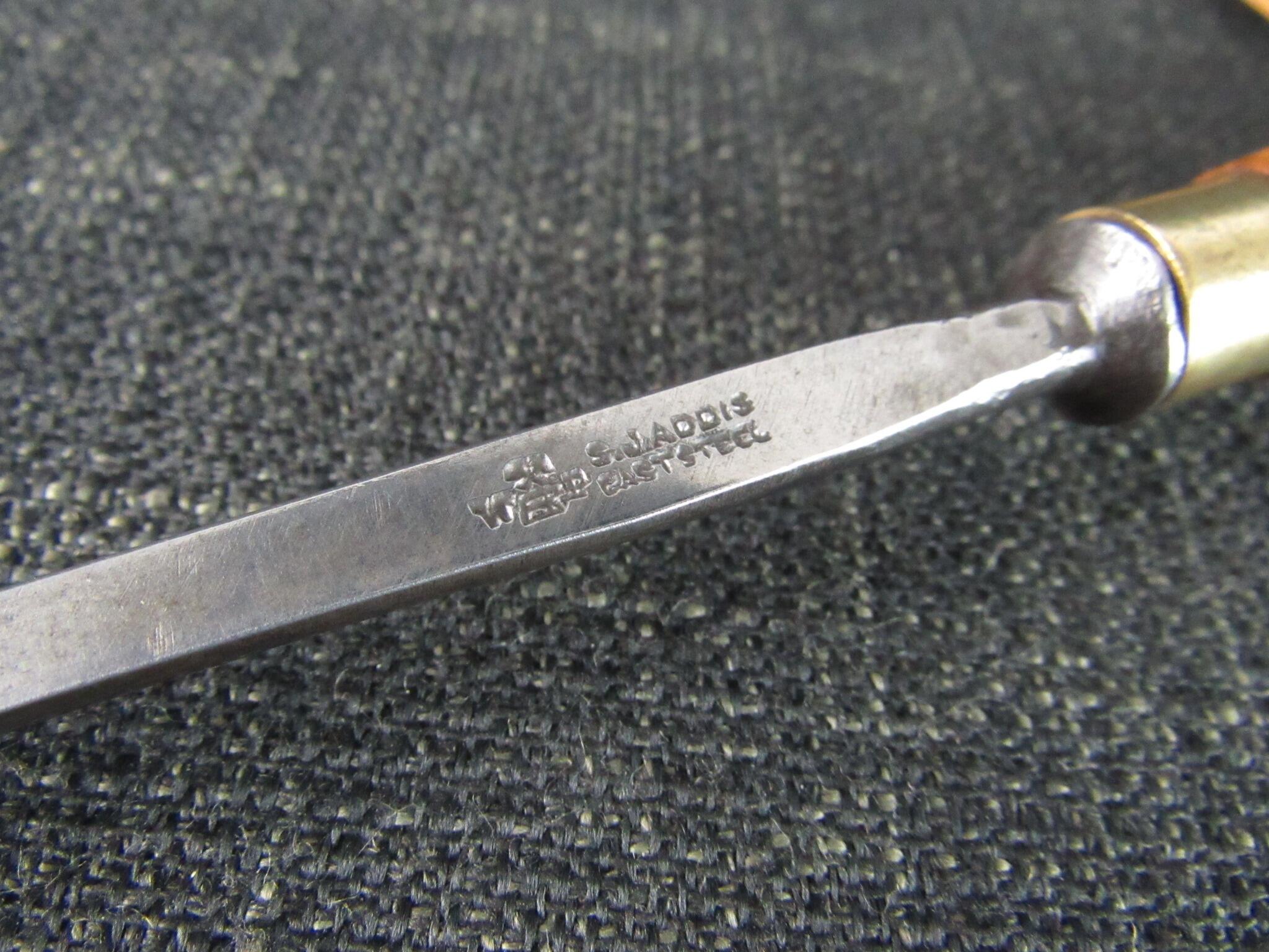 SJ ADDIS 5/16 inch No 21 Spoon Carving Chisel