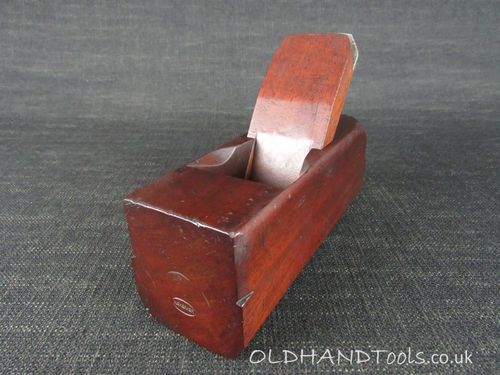 Mahogany Smoothing Plane with Convex Sole