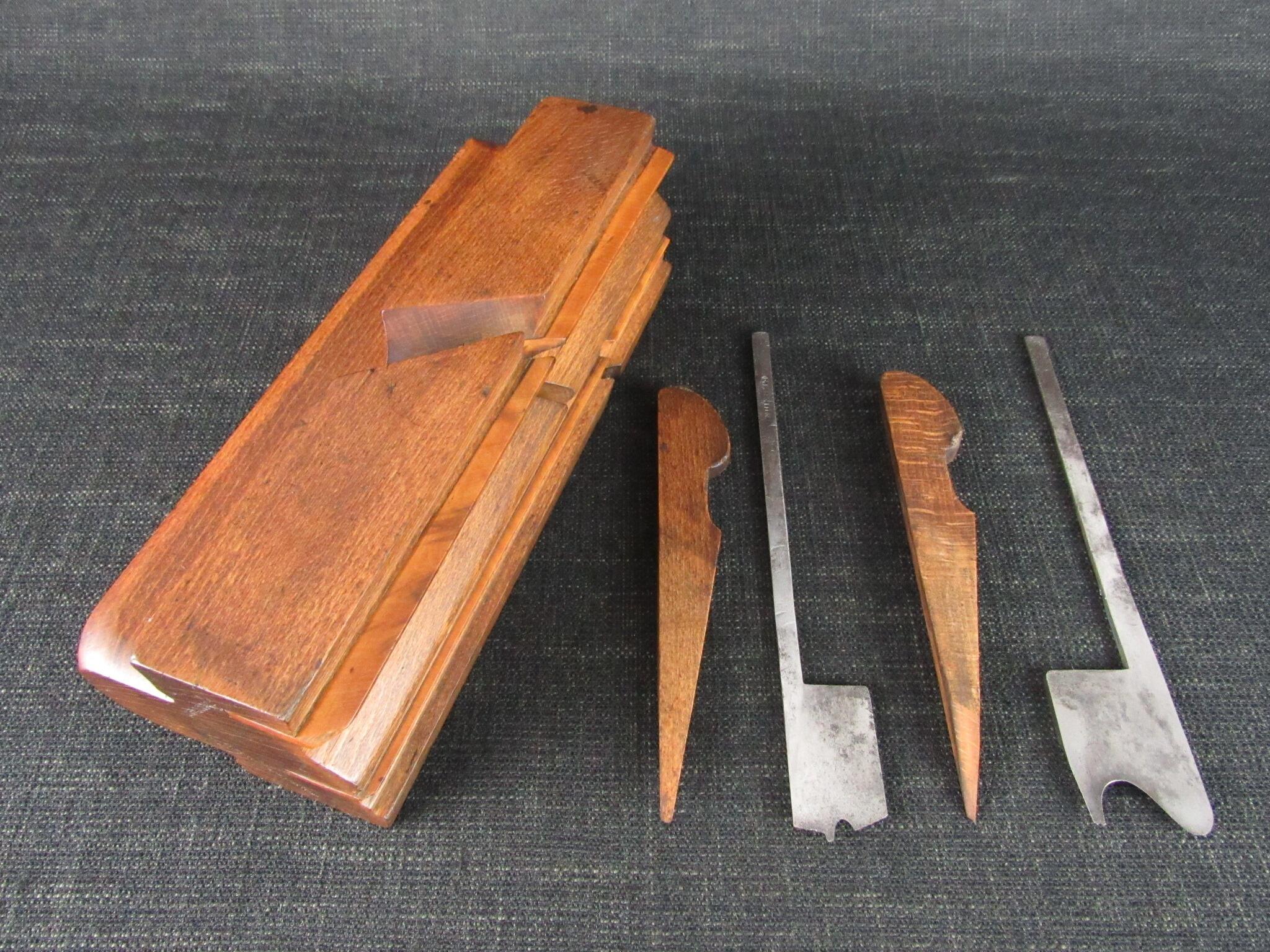 GLEAVE Twin Iron Complex Moulding Plane