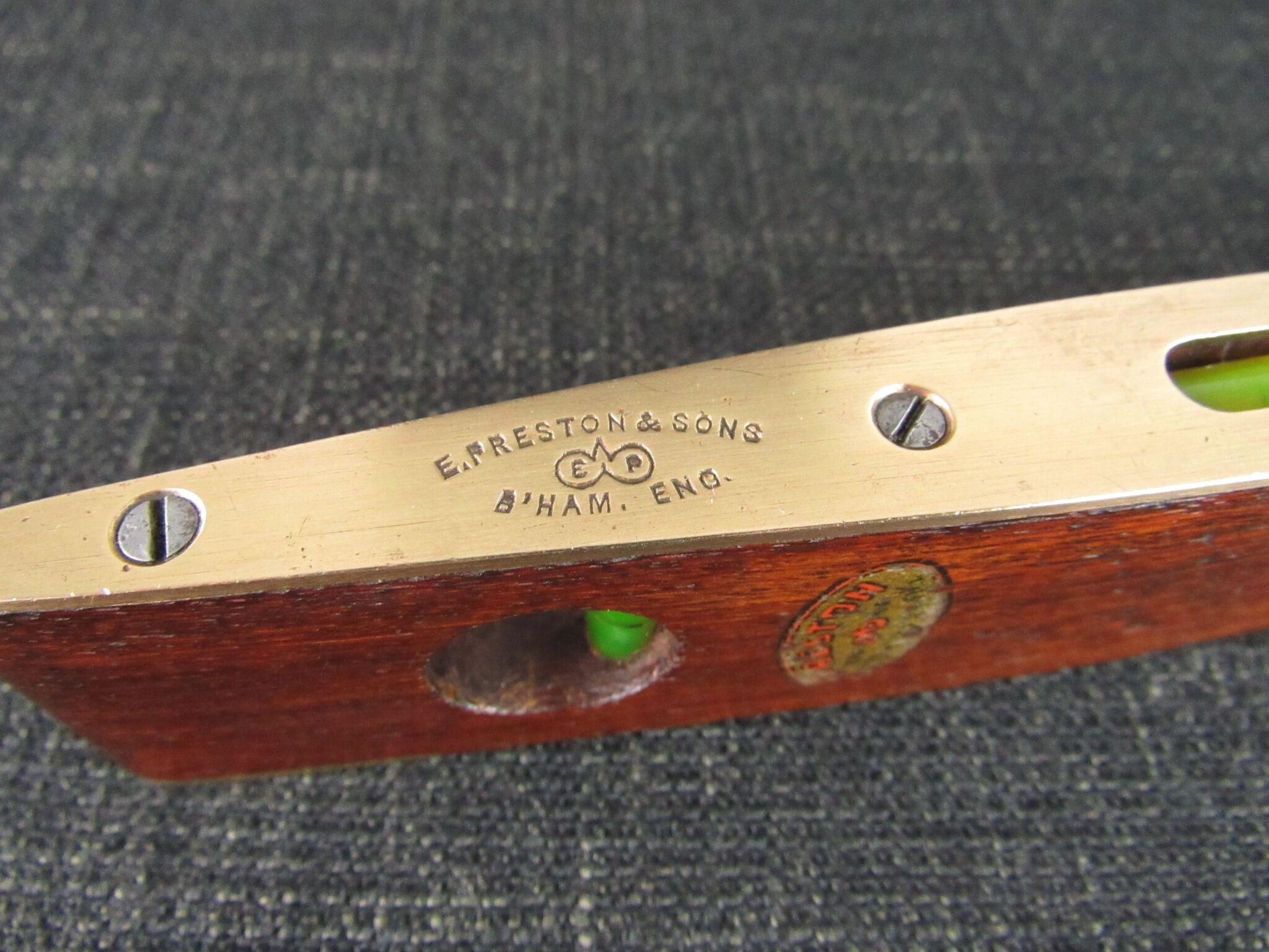 9 inch PRESTON Spirit Level