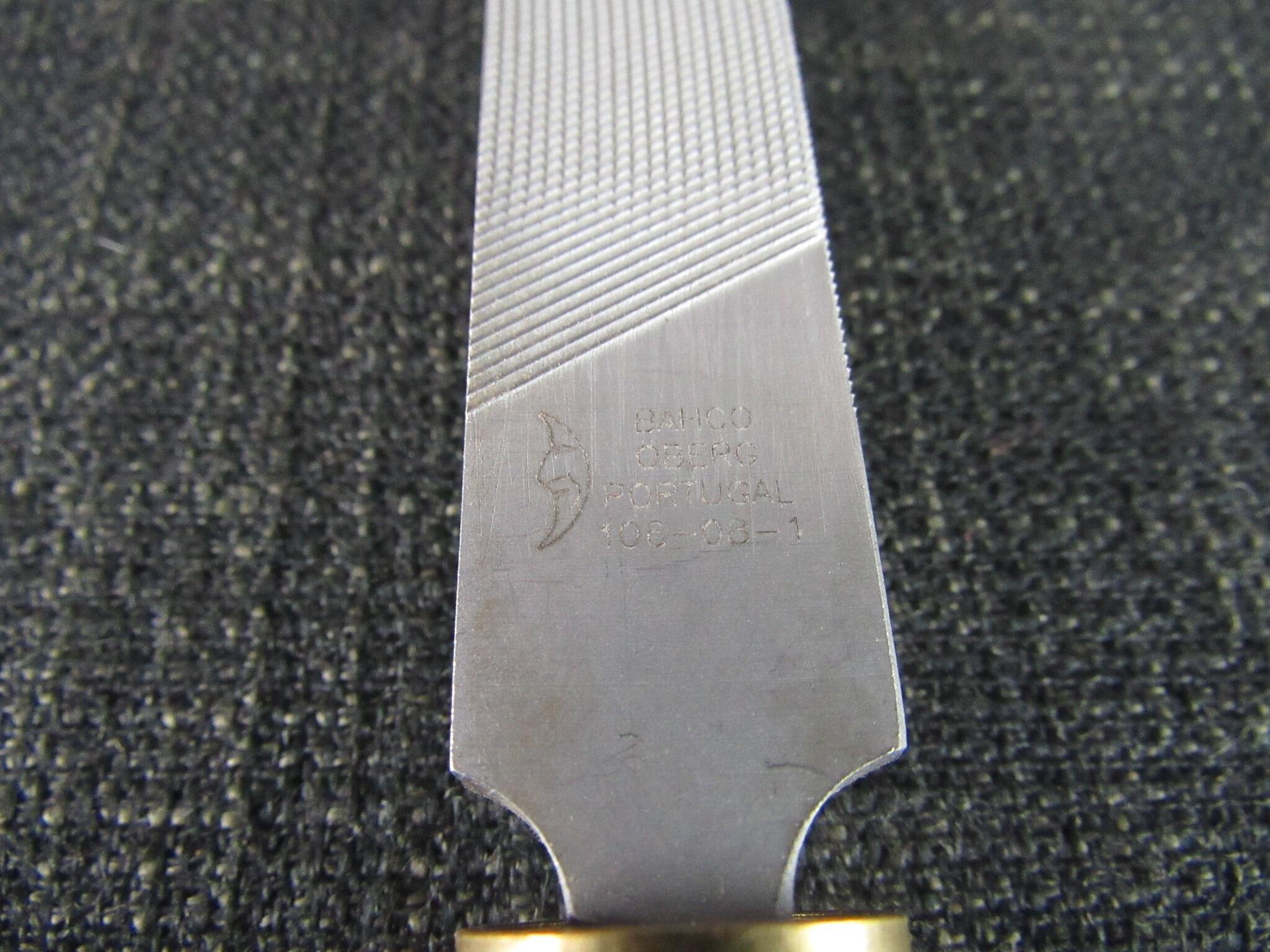 BAHCO Oberg Cut Hand File - 200mm