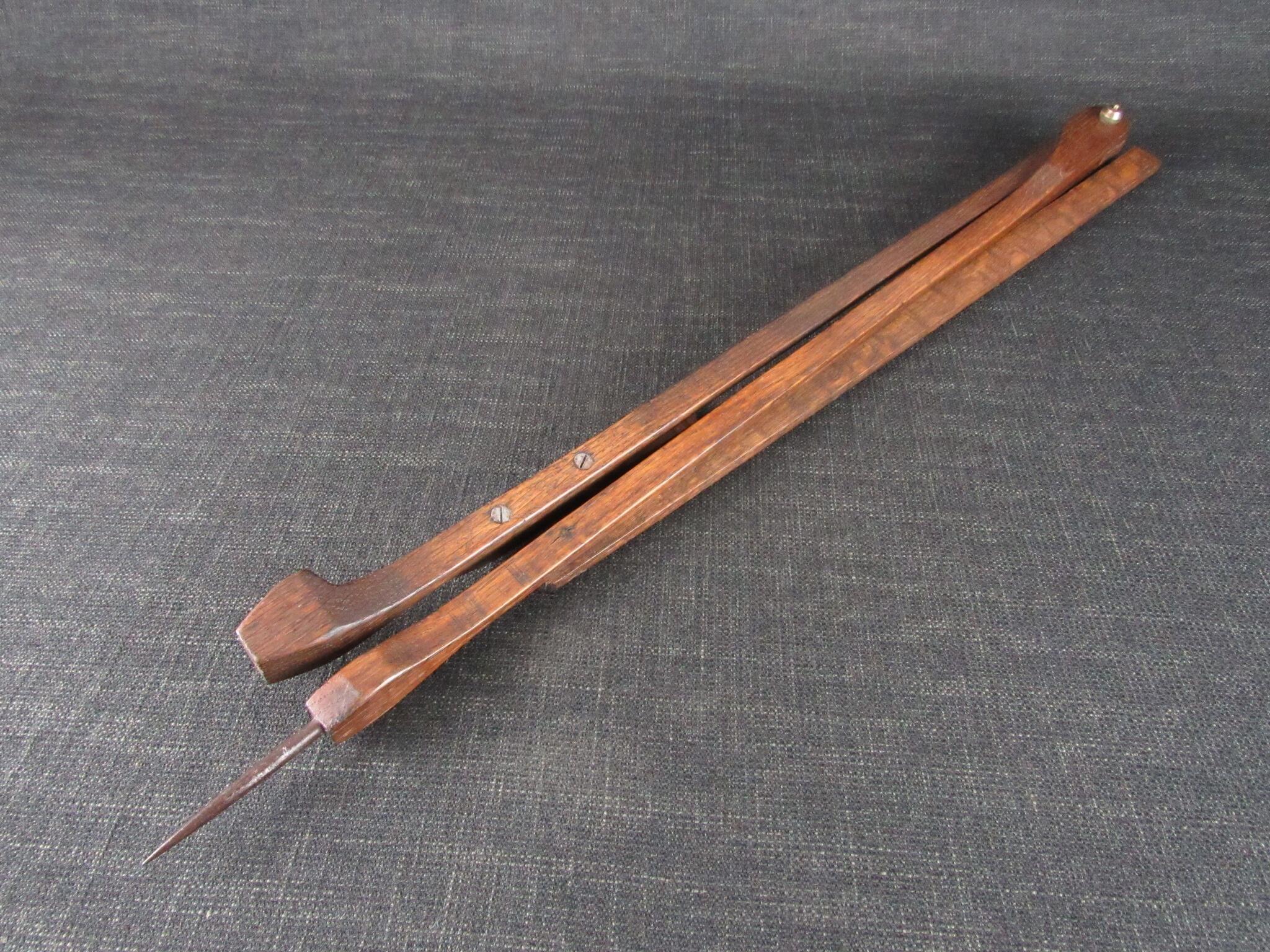 Large Wooden Drawing Compass