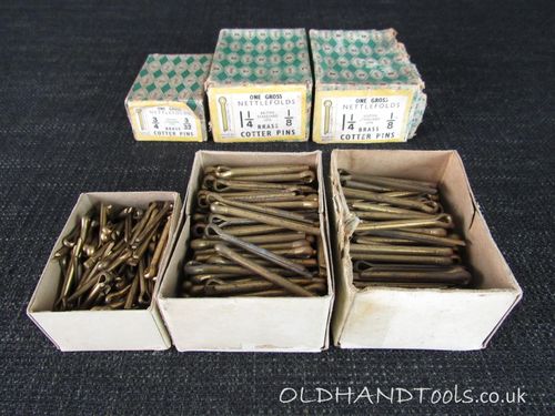 NETTLEFOLDS Brass Cotter Pins