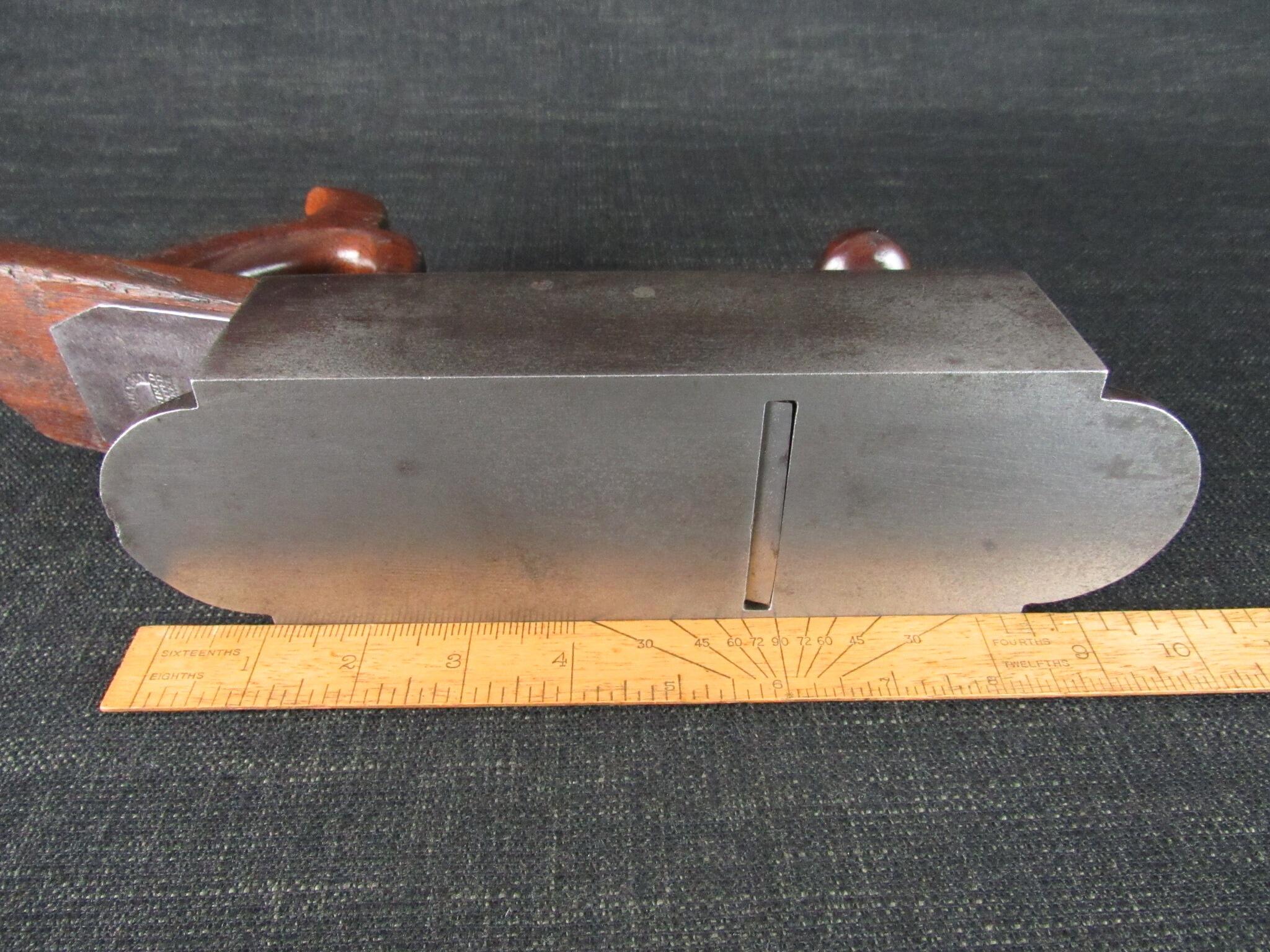 Unusual Heavy Antique Mitre Plane