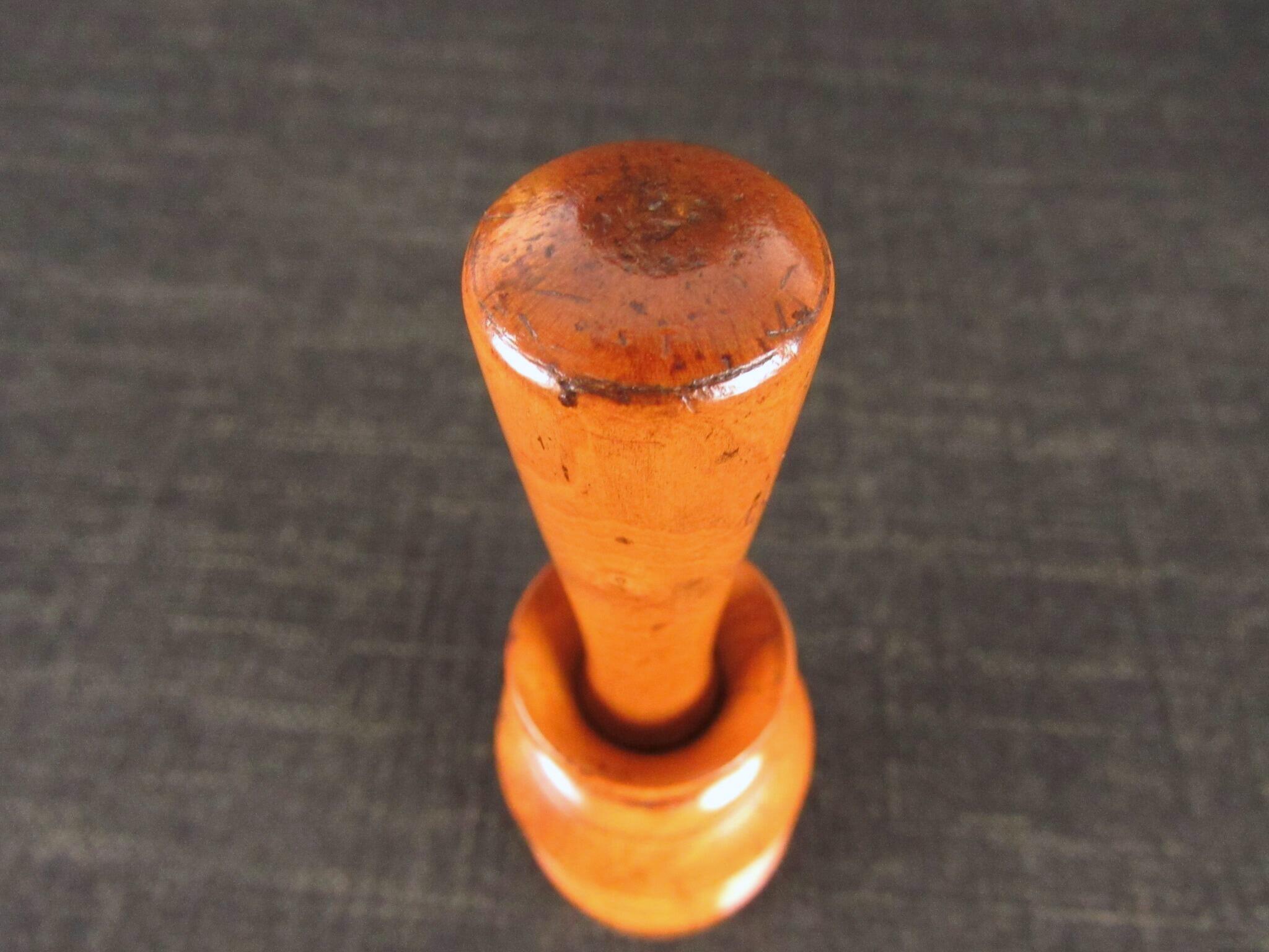 16 Gauge Boxwood Cartridge Loader - Treen