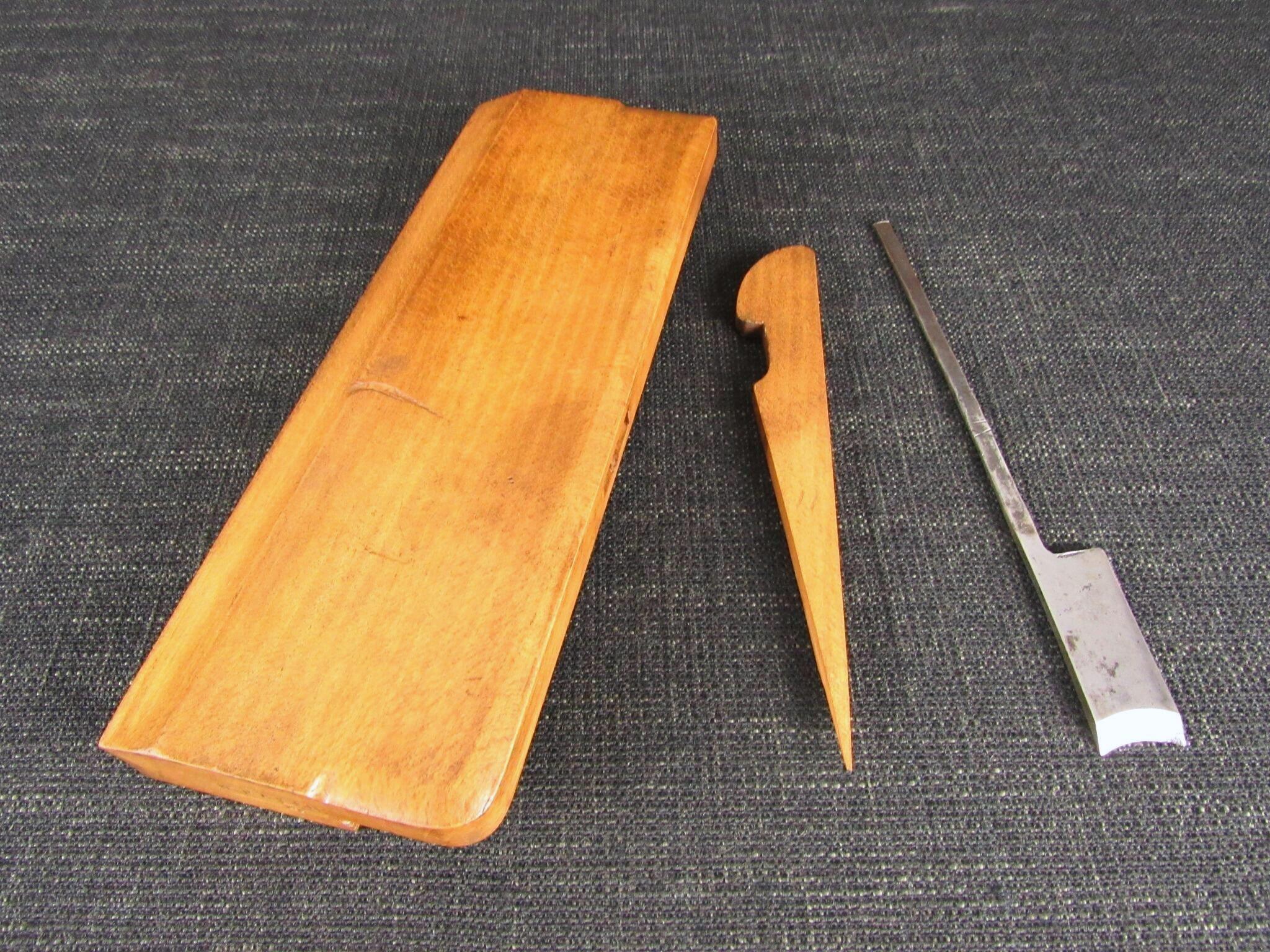 No 12 Hollow Moulding Plane - Overstamped W MARPLES