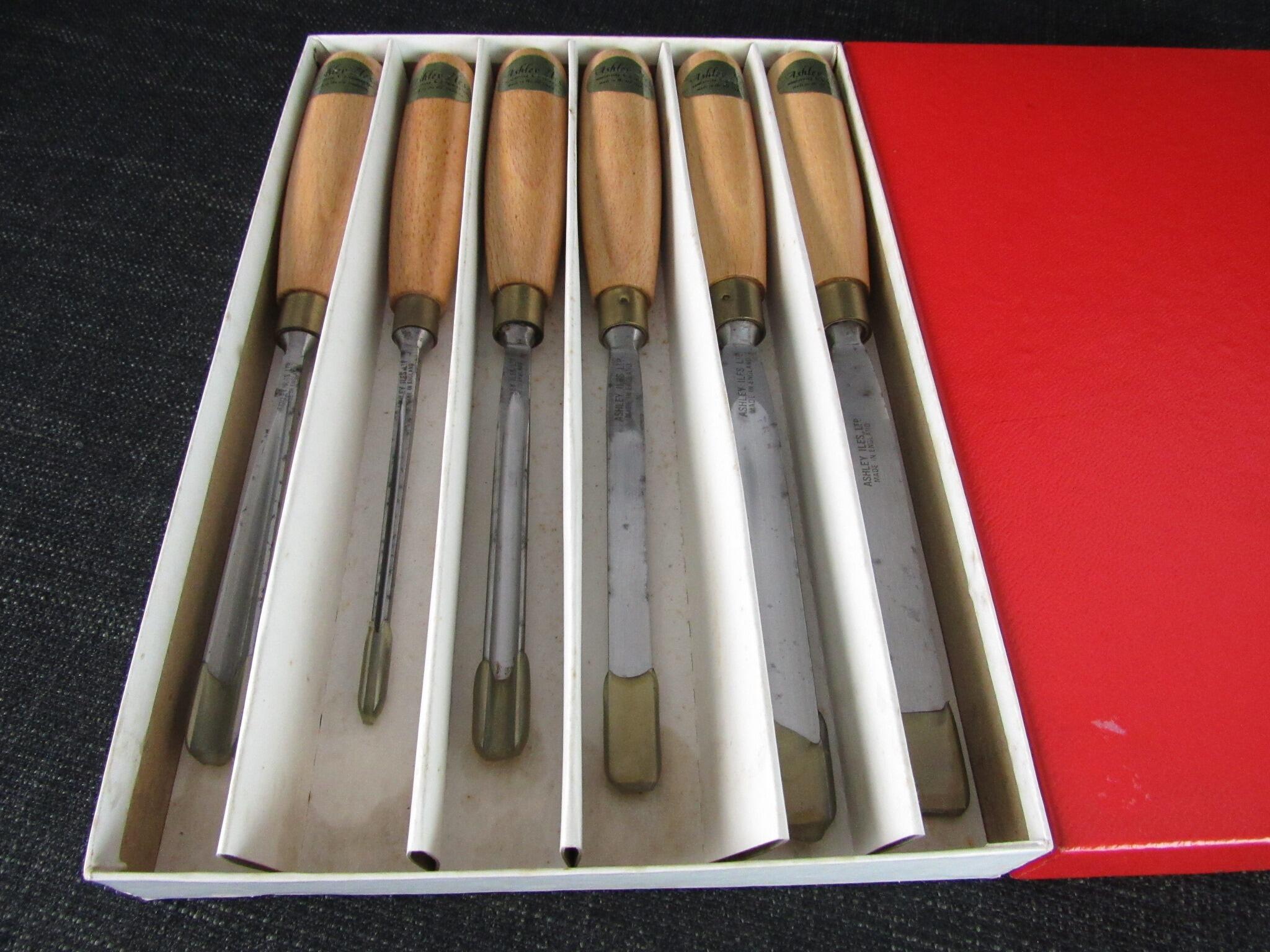ASHLEY ILES York Set of 6 Carving Tools - Unused
