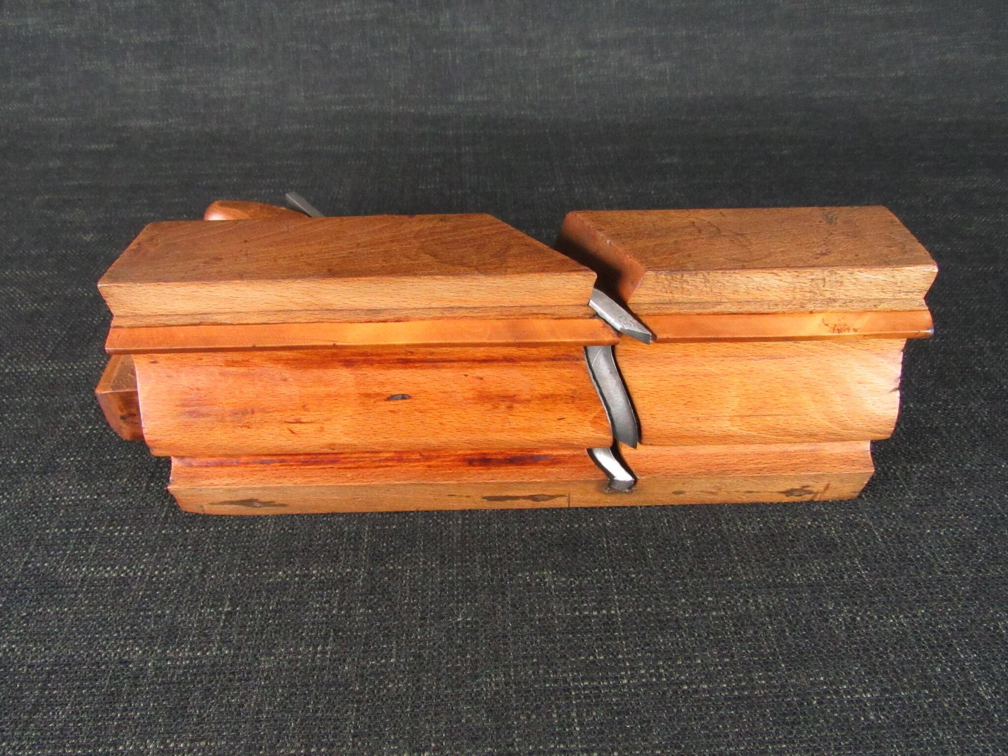 COCKBAIN Handled Wide Moulding Plane