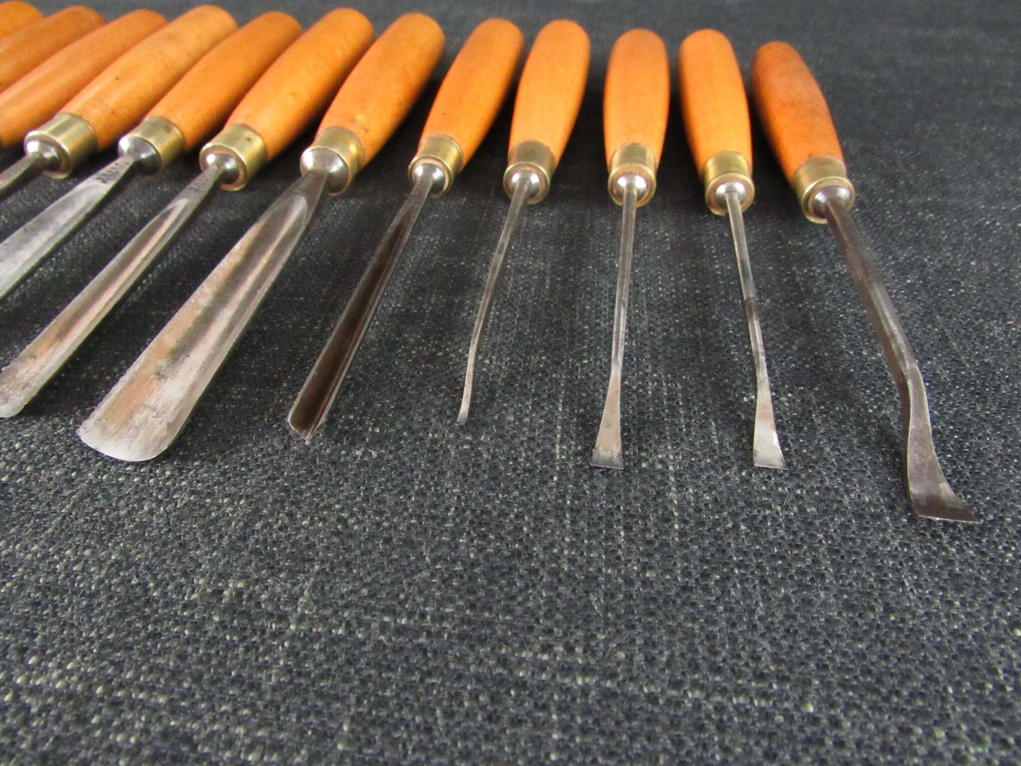 16 FROST of Norwich Carving Tools