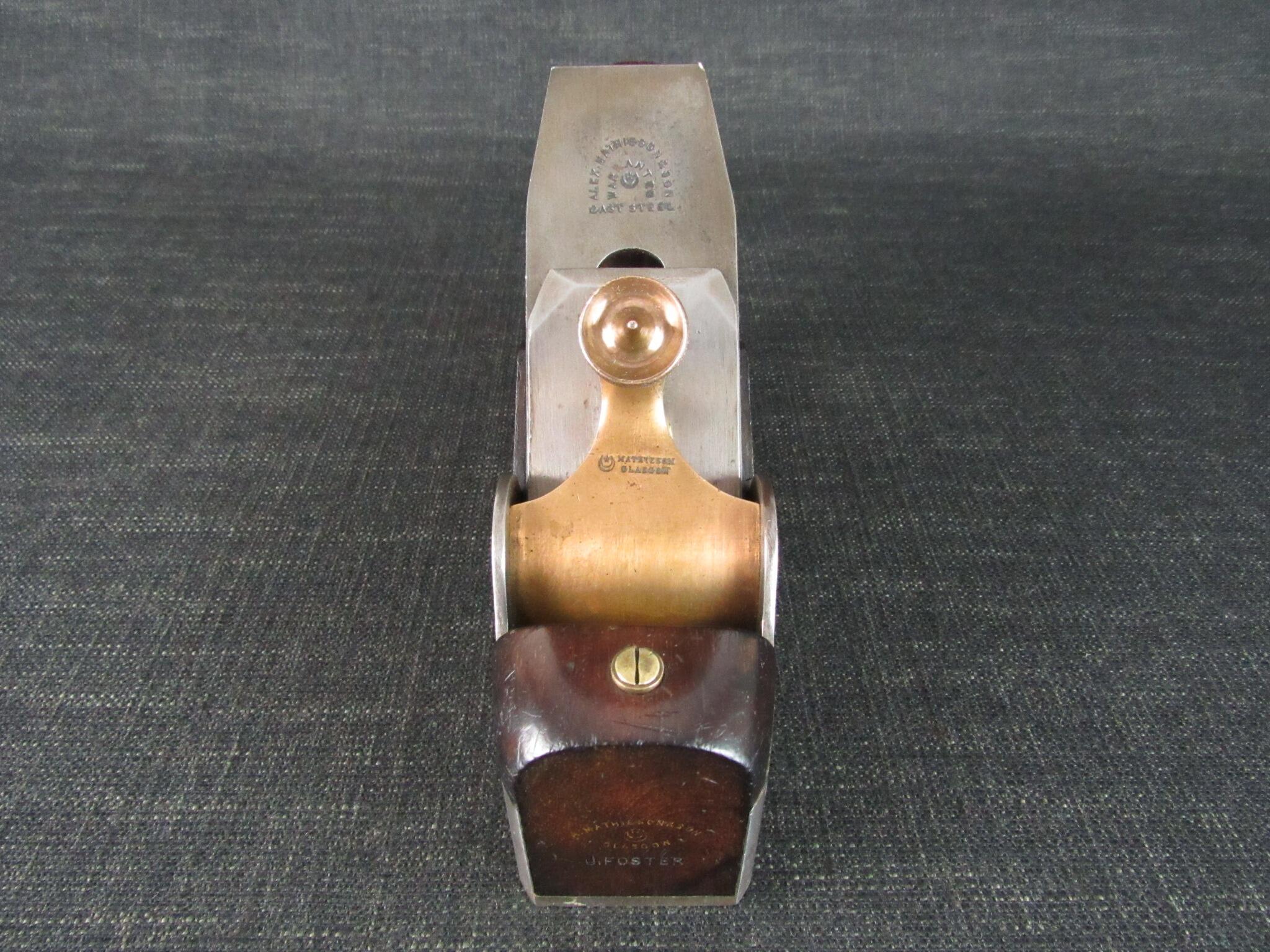 MATHIESON Dovetailed Smoothing Plane