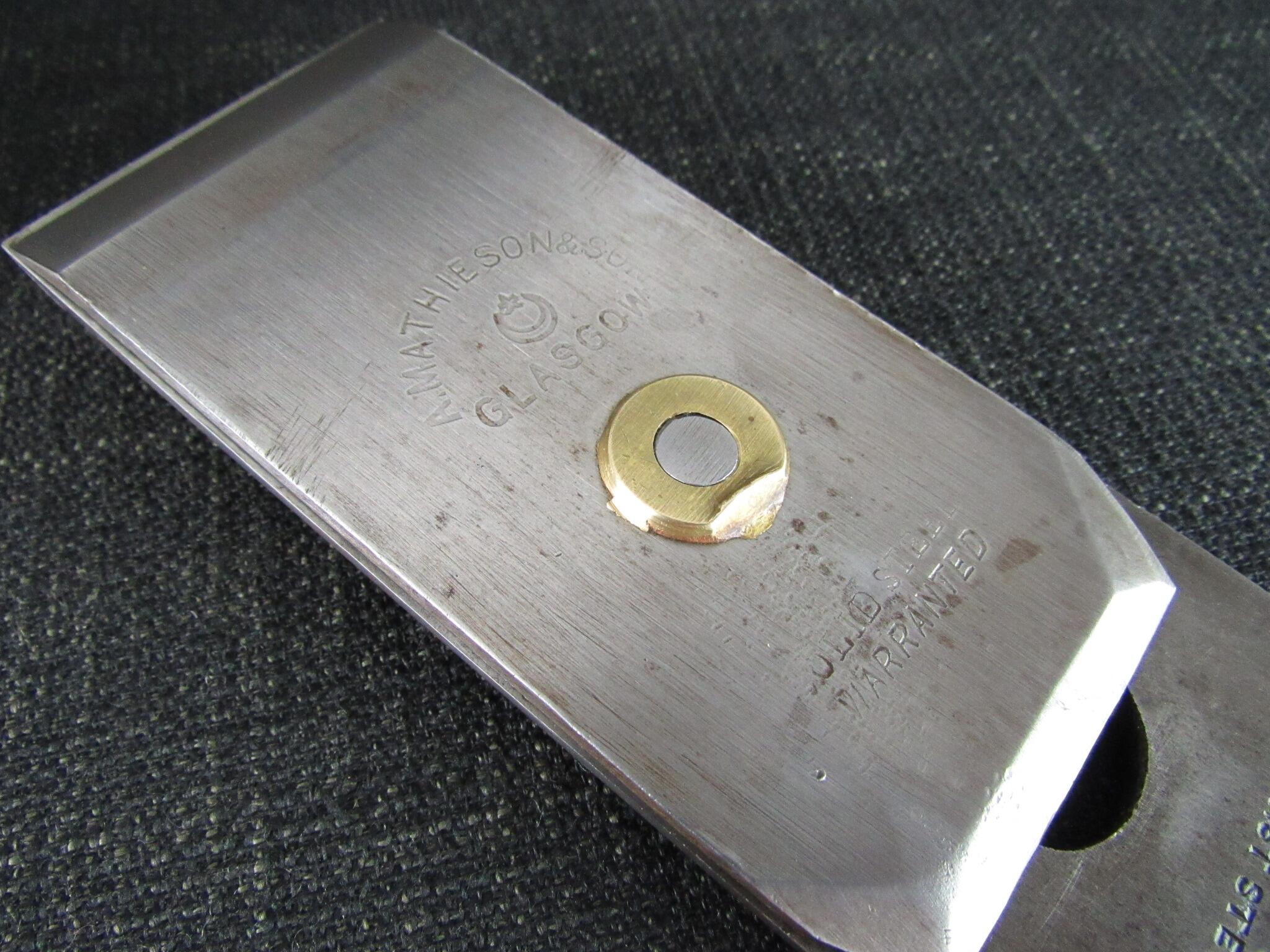 MATHIESON Dovetailed Smoothing Plane