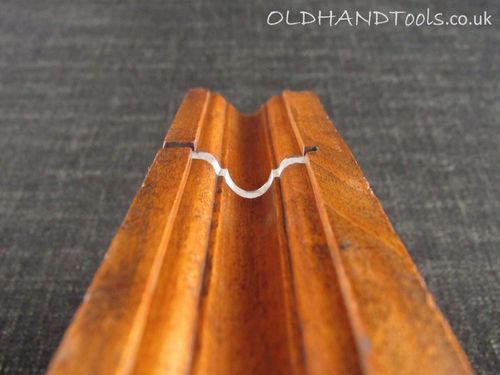 A Rare Complex Profile Moulding Plane by BUCK - Astragal & Hollow Single Iron Sash Plane