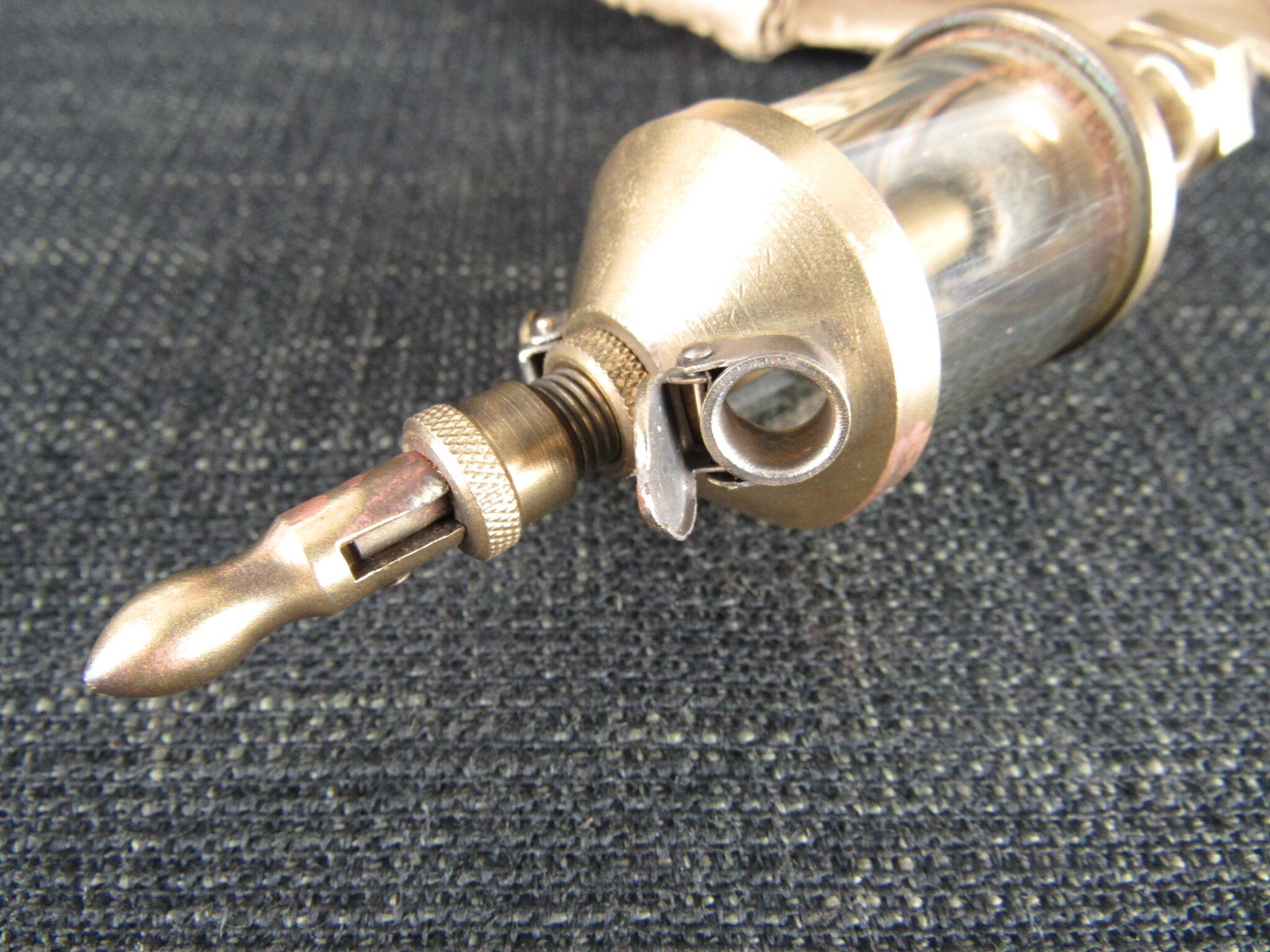 Vintage Brass Drip Feed Lubricator - New Old Stock