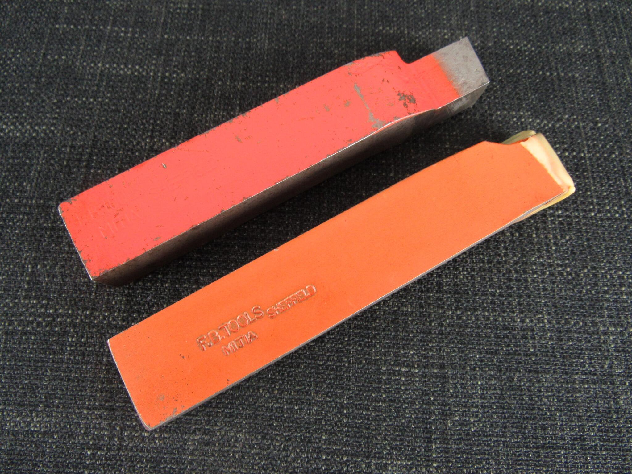 2 Lathe TA5 Cranked Turning Tool Bits - SPEEDICUT MITIA