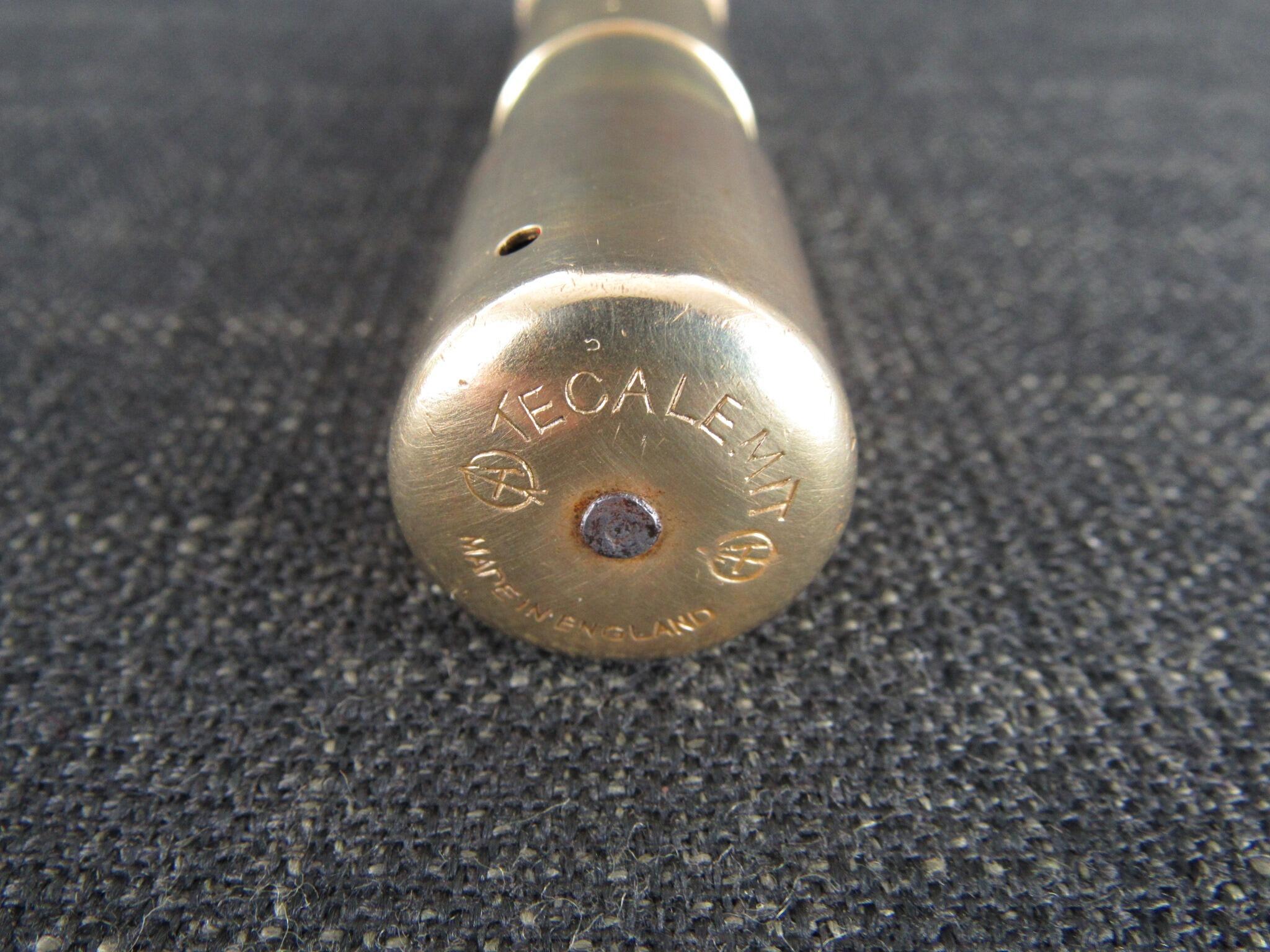 Vintage Brass TECALEMIT Grease Gun