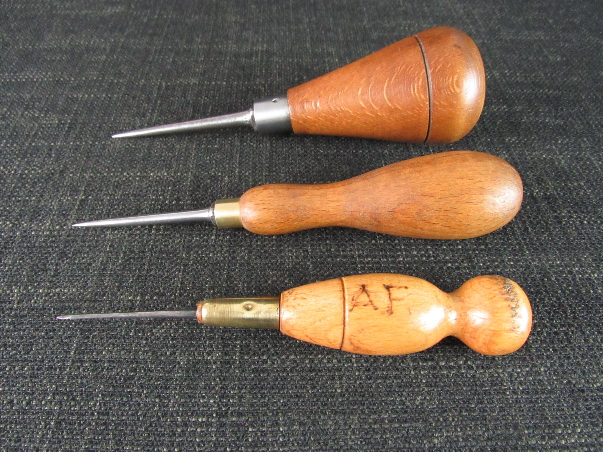 3 Leatherwork Awls