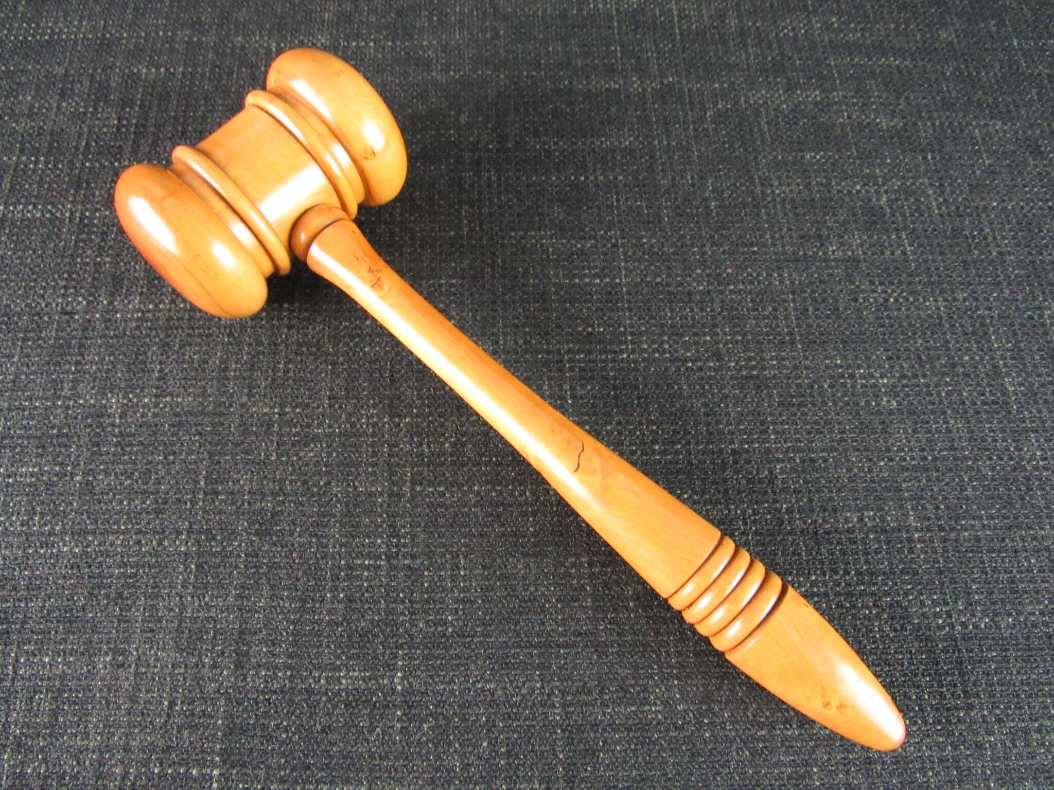 Antique Boxwood Gavel