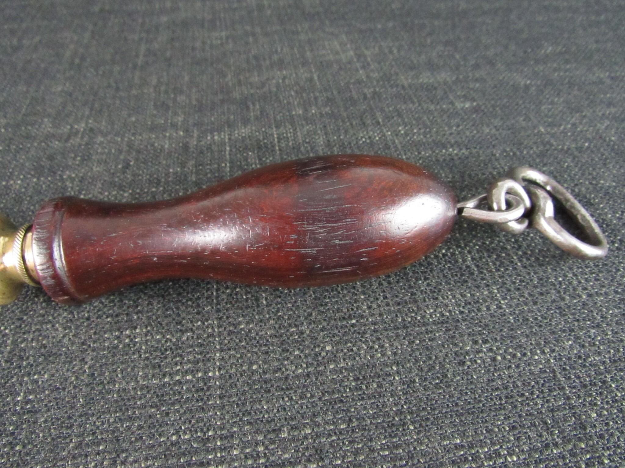 Vintage S WILSON Sharpening Steel with Rosewood Handle