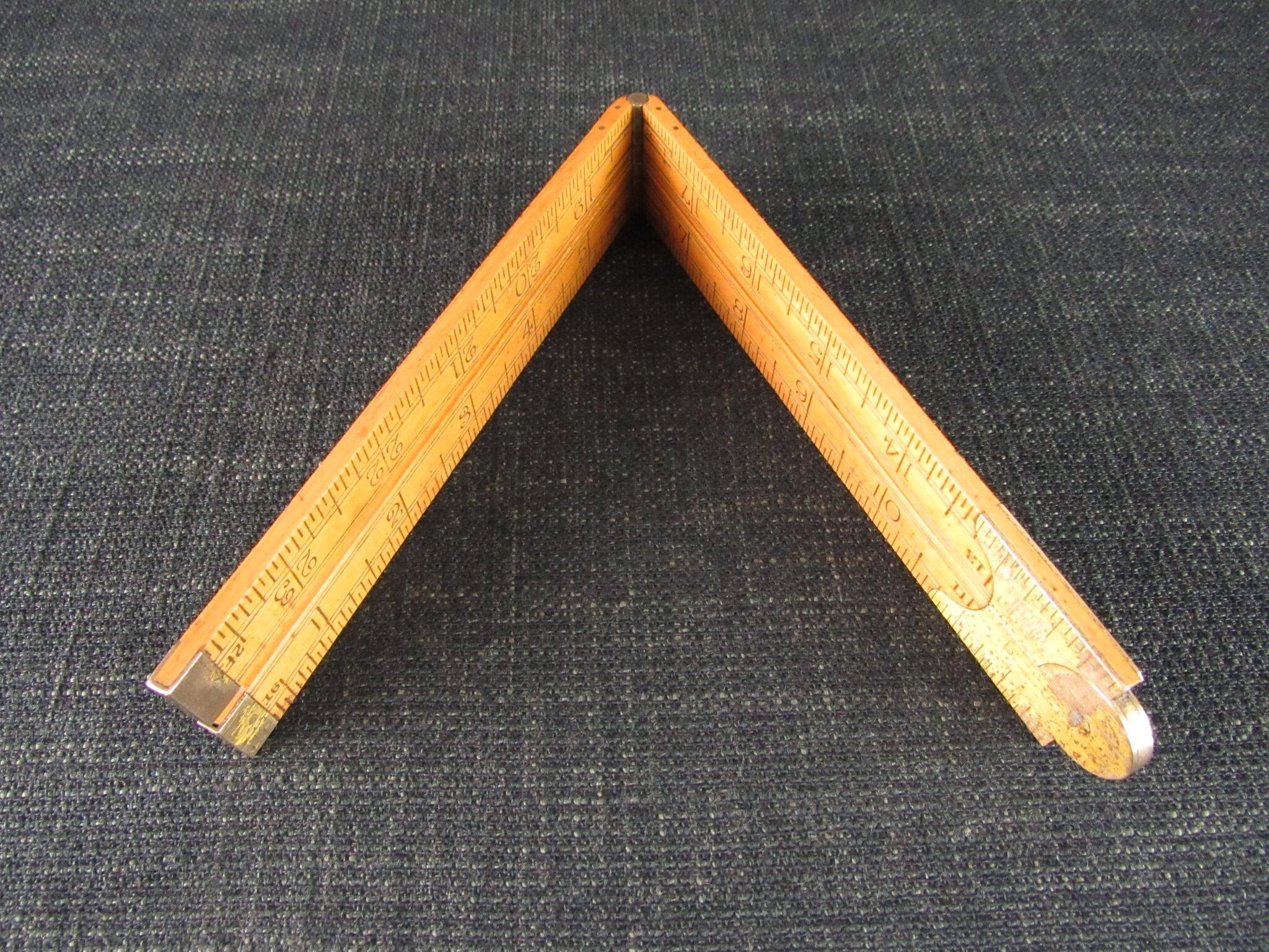 RABONE 1377 Boxwood Rule - 2 foot 4 fold