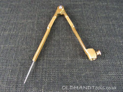 Larger Vintage Brass Compass