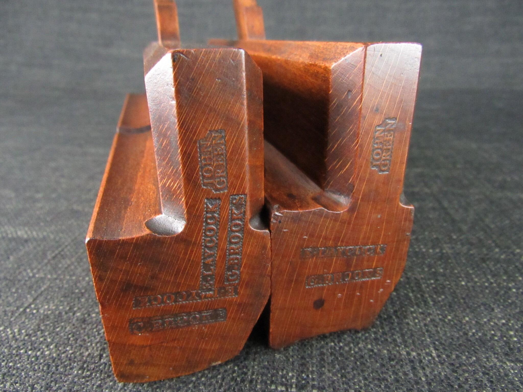 Pair of JOHN GREEN No 16 Hollow & Round Moulding Planes