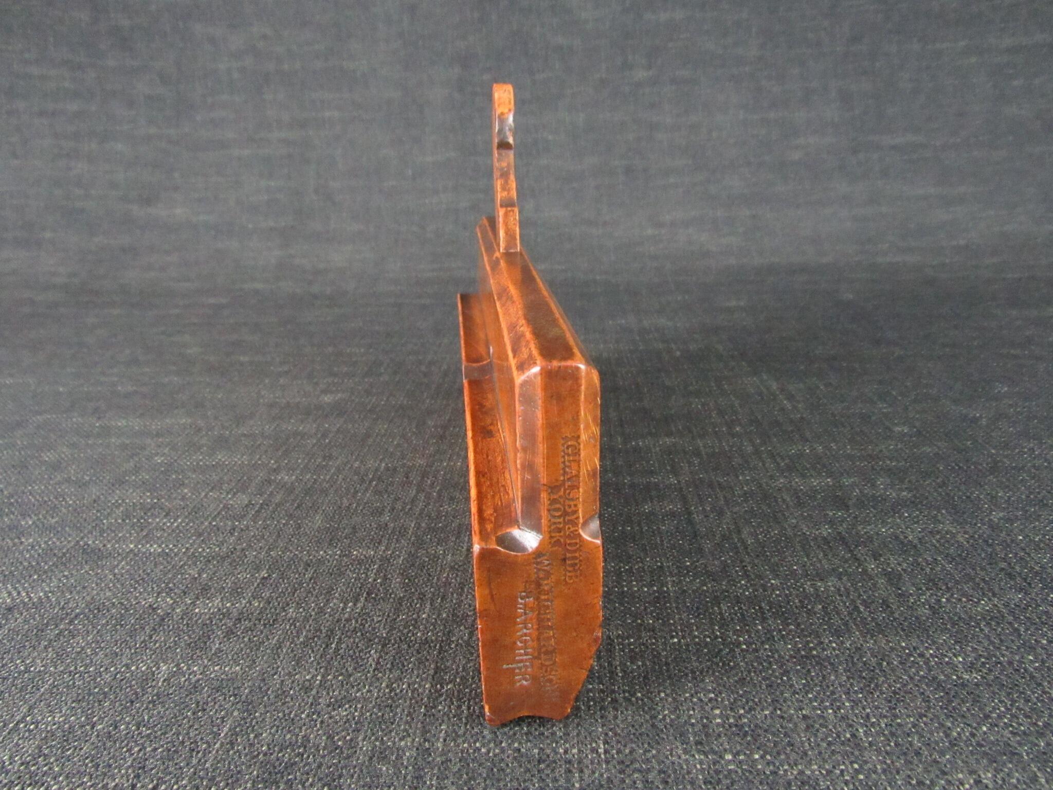 GLAISBY & DIBB Moulding Plane - No.10 Hollow