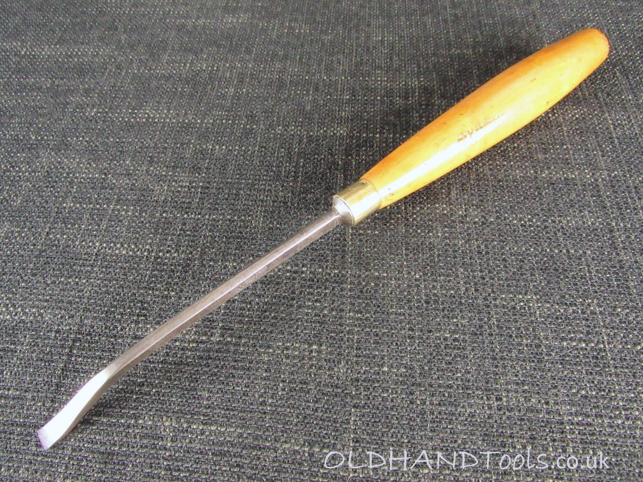SJ ADDIS No.21 Carving Spoon Chisel - 1/4 inch
