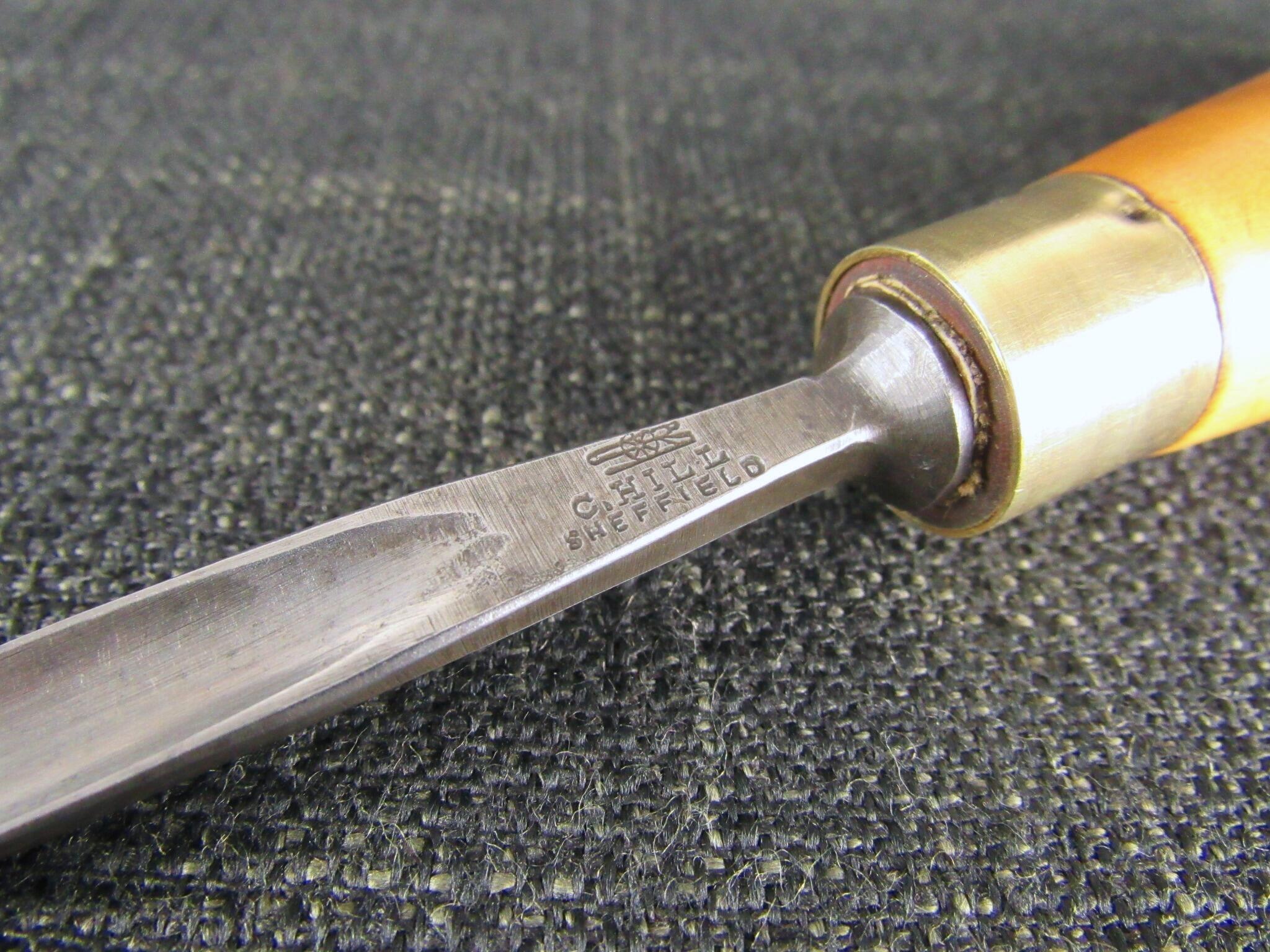 CHARLES HILL 3/8 inch Curved Carving Gouge